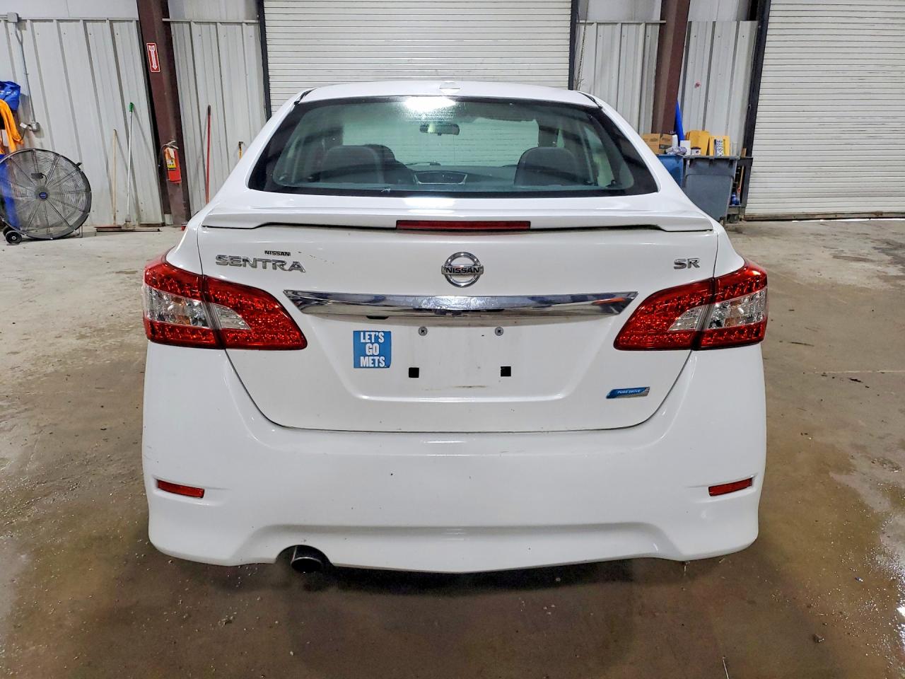 2013 Nissan Sentra S White vin: 3N1AB7APXDL607831