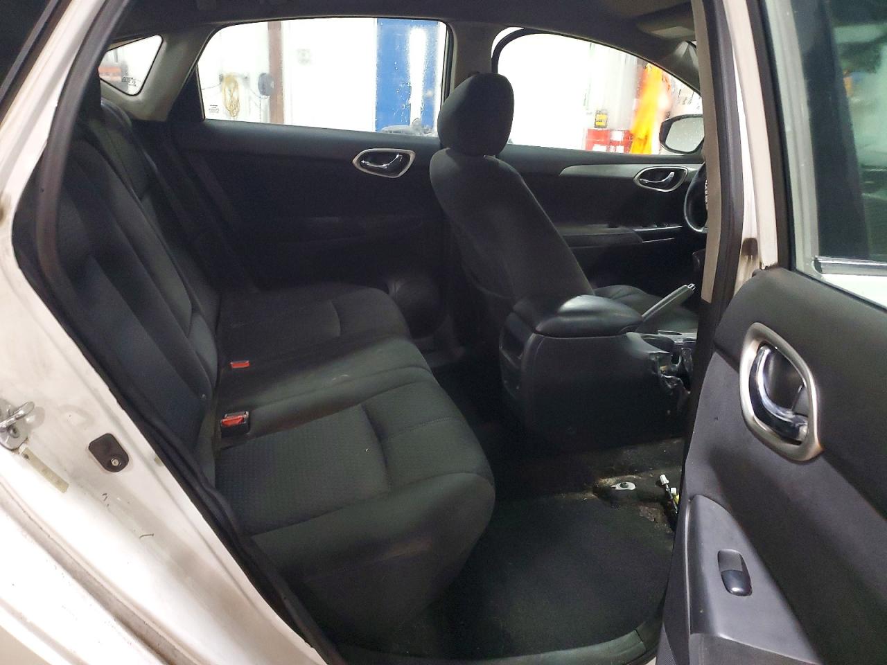 2013 Nissan Sentra S White vin: 3N1AB7APXDL607831