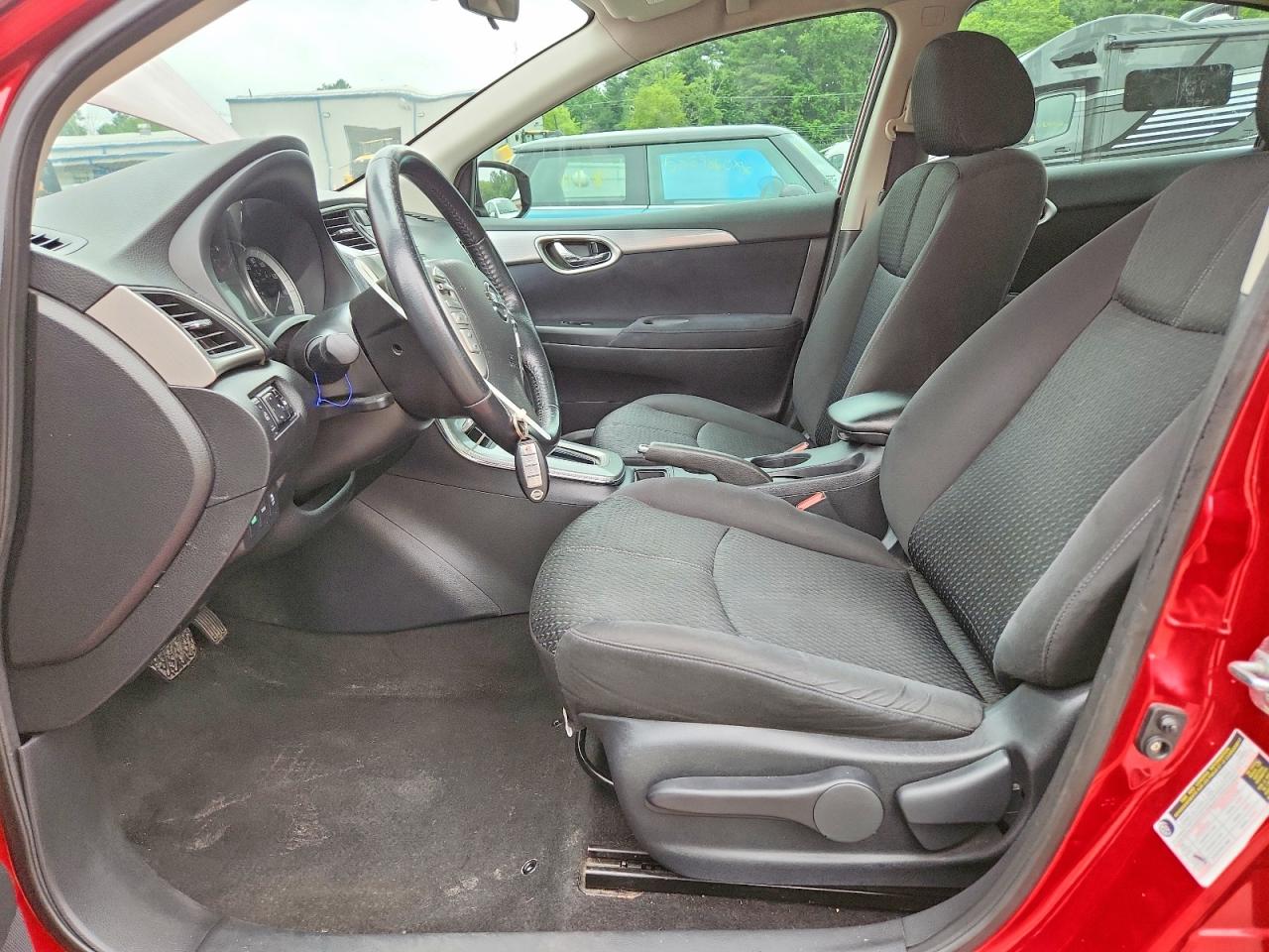 2013 Nissan Sentra S Red vin: 3N1AB7APXDL615380