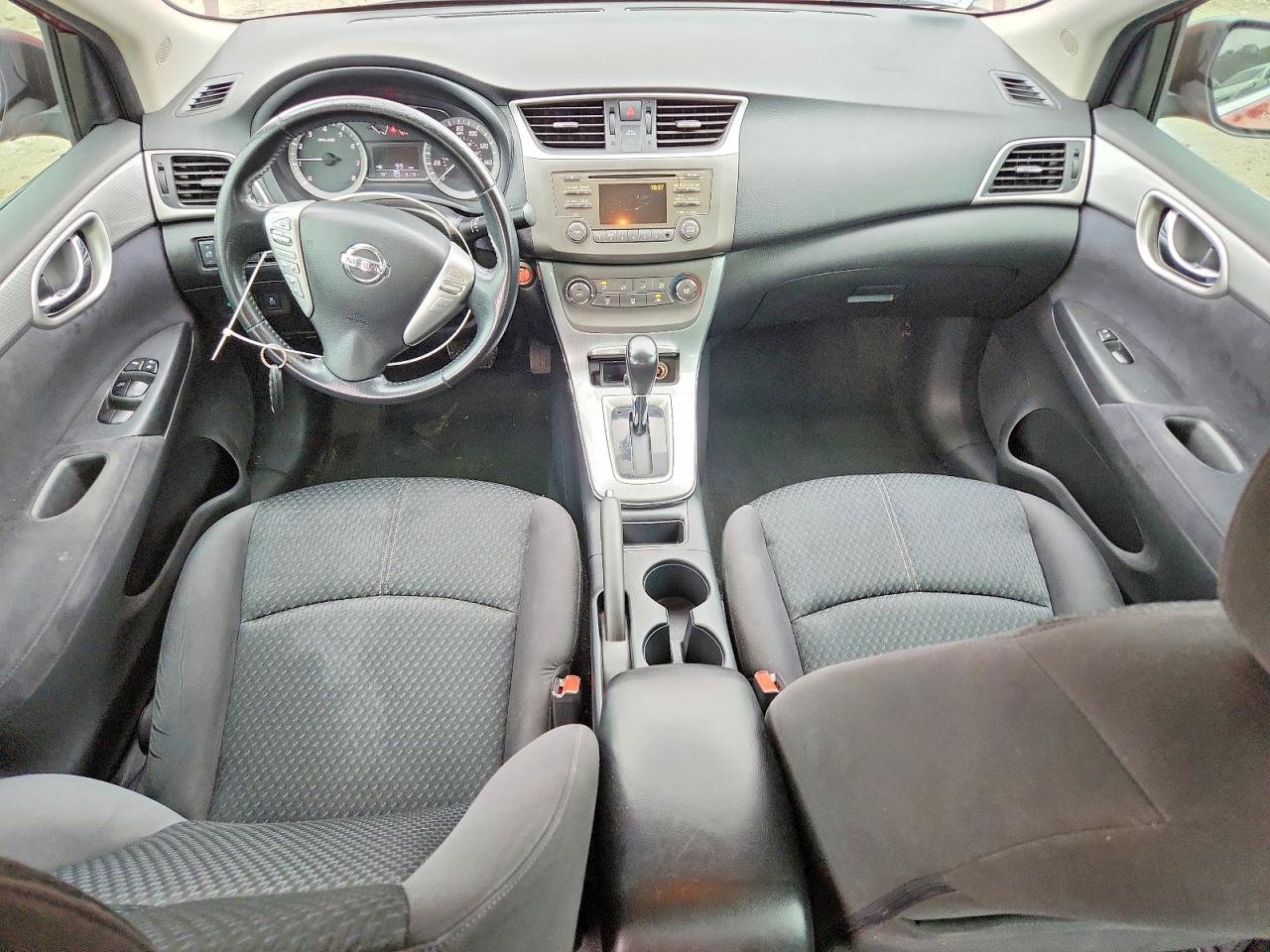 2013 Nissan Sentra S Red vin: 3N1AB7APXDL615380