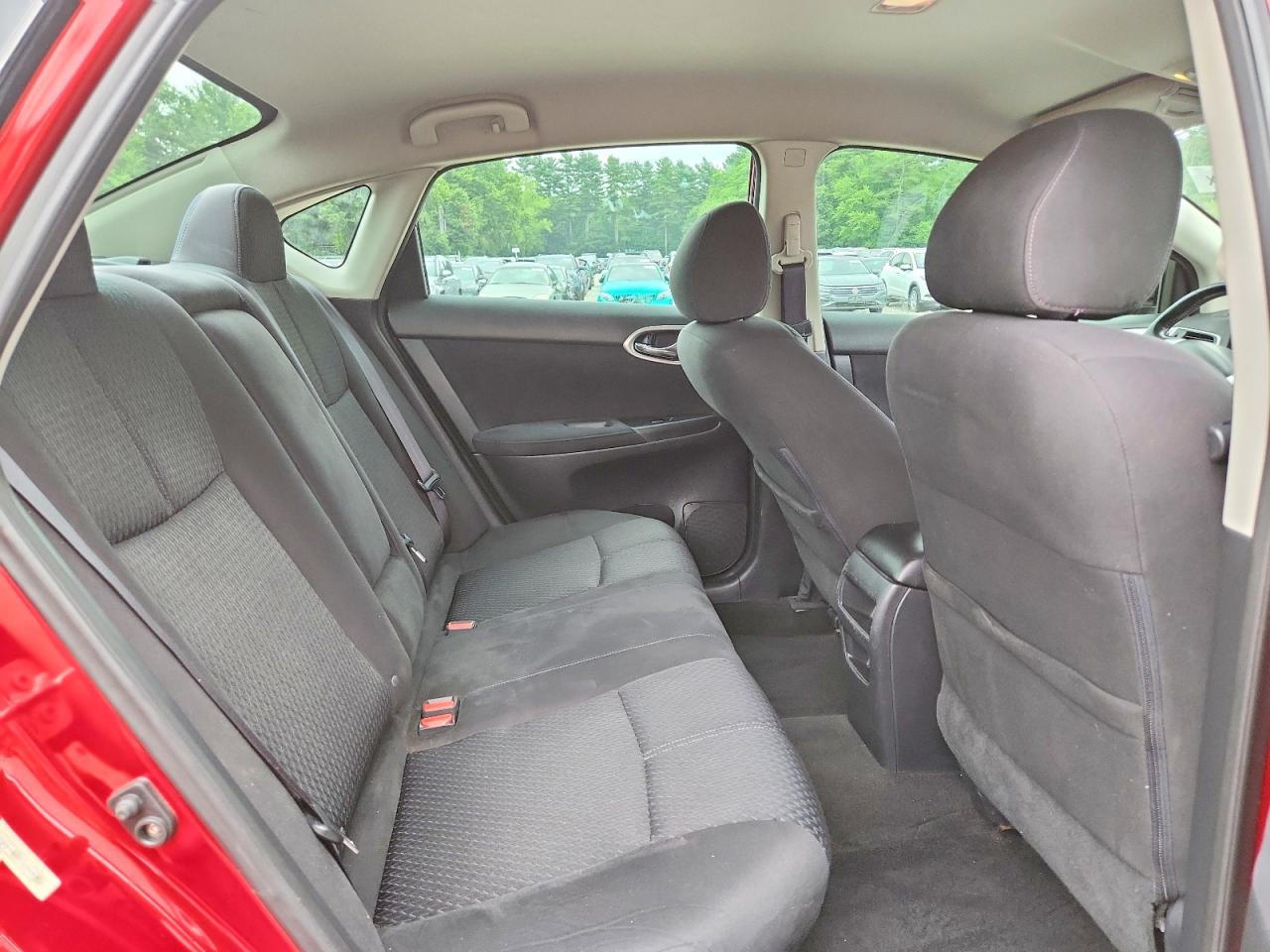 2013 Nissan Sentra S Red vin: 3N1AB7APXDL615380