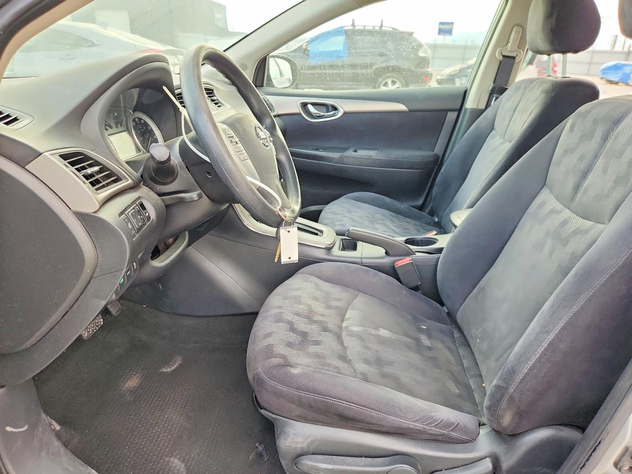 2013 Nissan Sentra S Silver vin: 3N1AB7APXDL643857