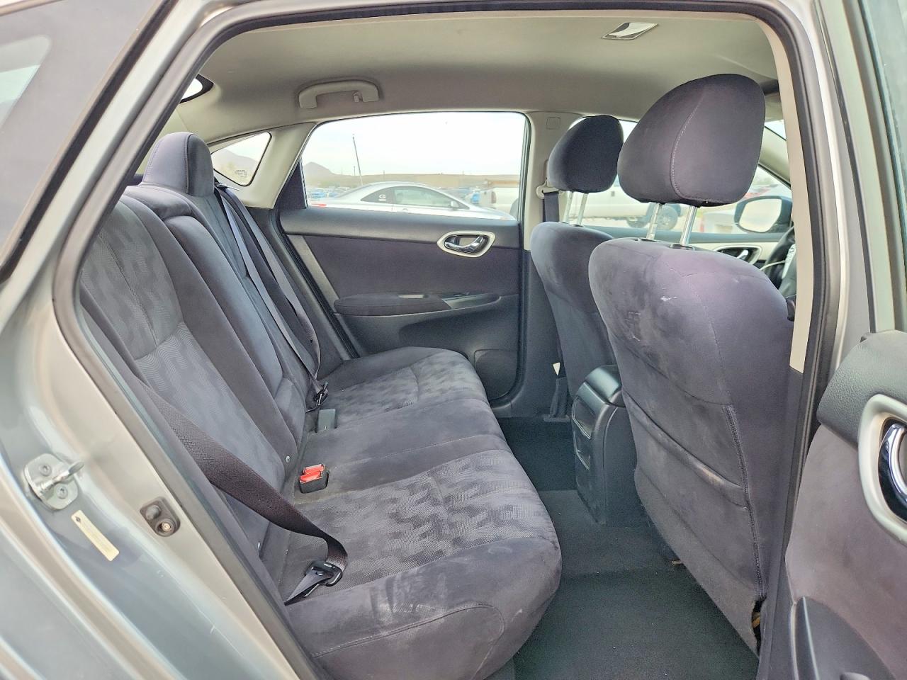 2013 Nissan Sentra S Silver vin: 3N1AB7APXDL643857