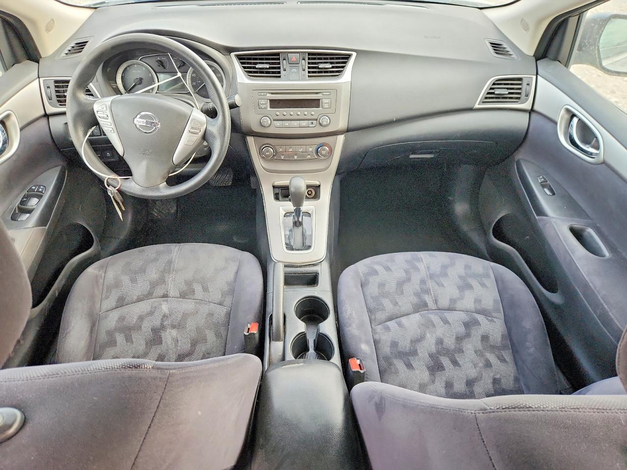 2013 Nissan Sentra S Silver vin: 3N1AB7APXDL643857