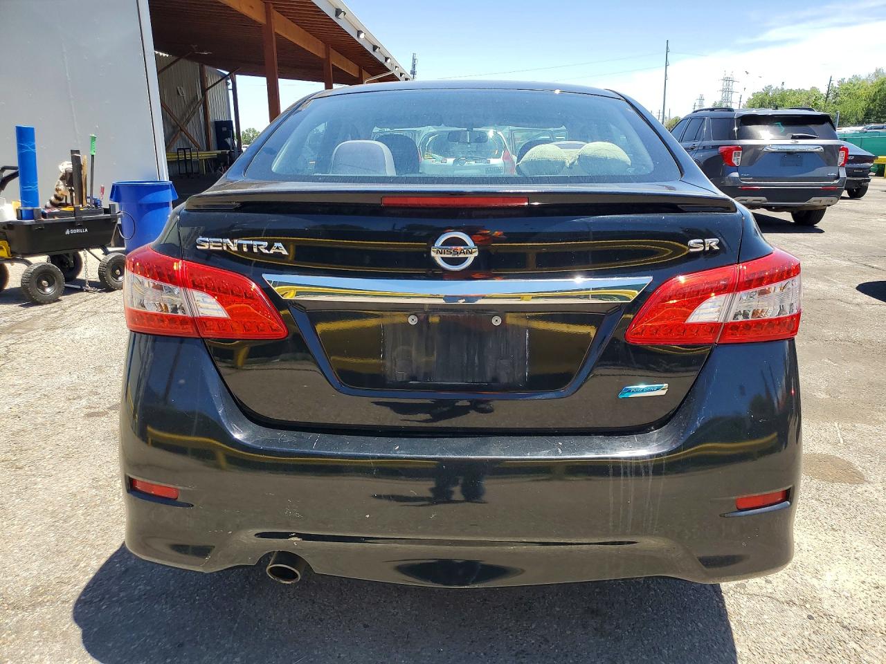 2013 Nissan Sentra S Black vin: 3N1AB7APXDL648539