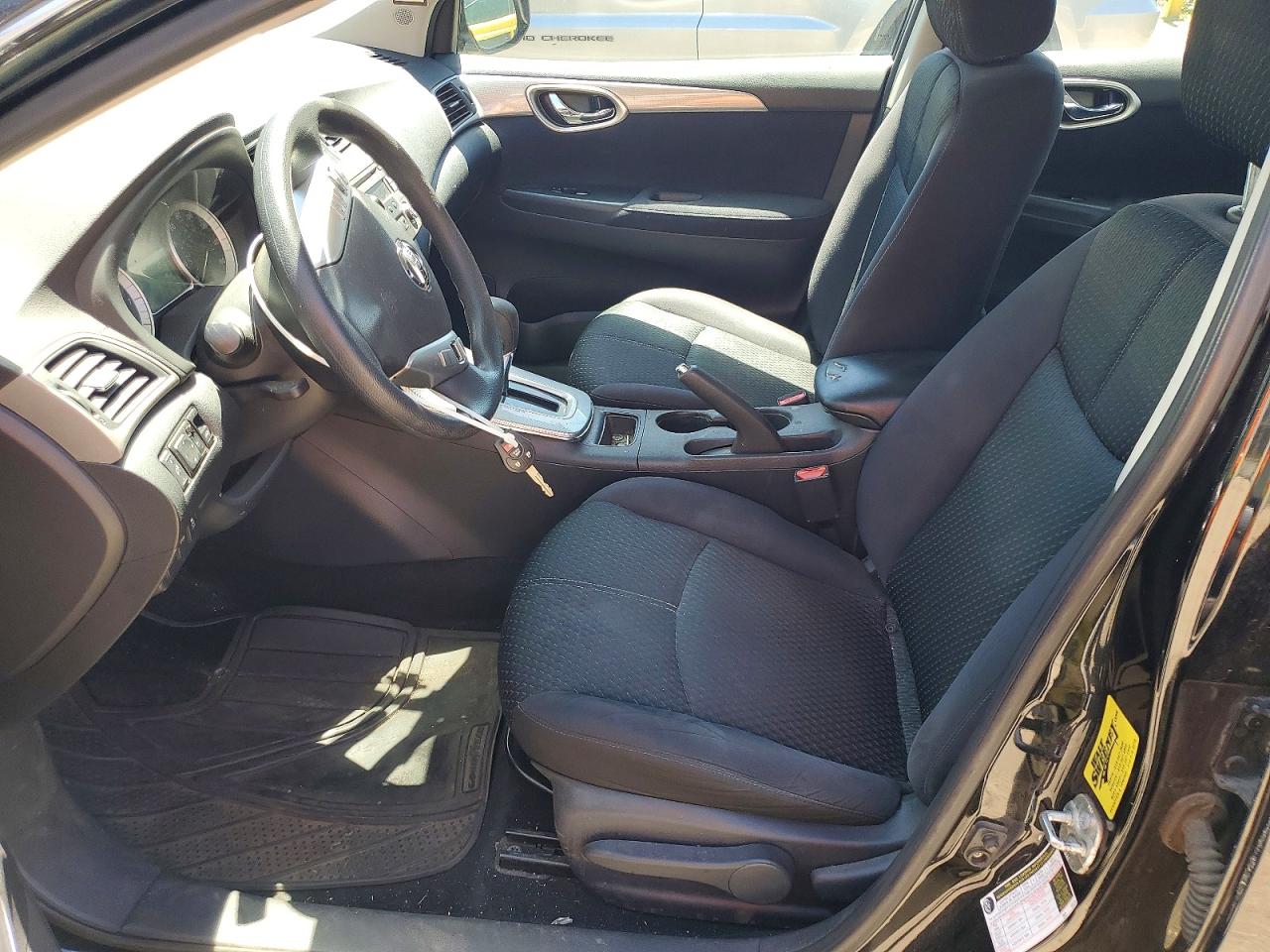 2013 Nissan Sentra S Black vin: 3N1AB7APXDL648539