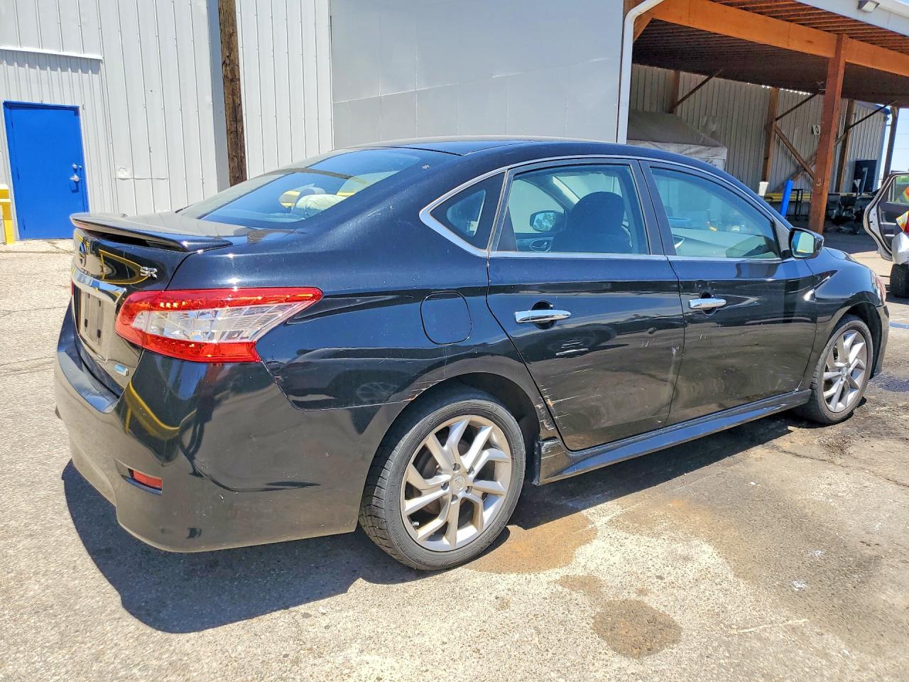 2013 Nissan Sentra S Black vin: 3N1AB7APXDL648539