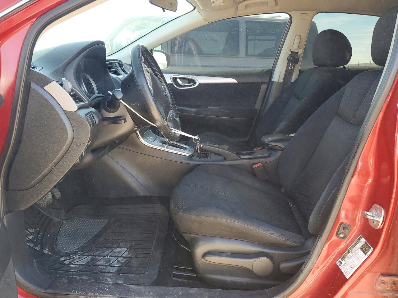 2013 Nissan Sentra S Red vin: 3N1AB7APXDL652705