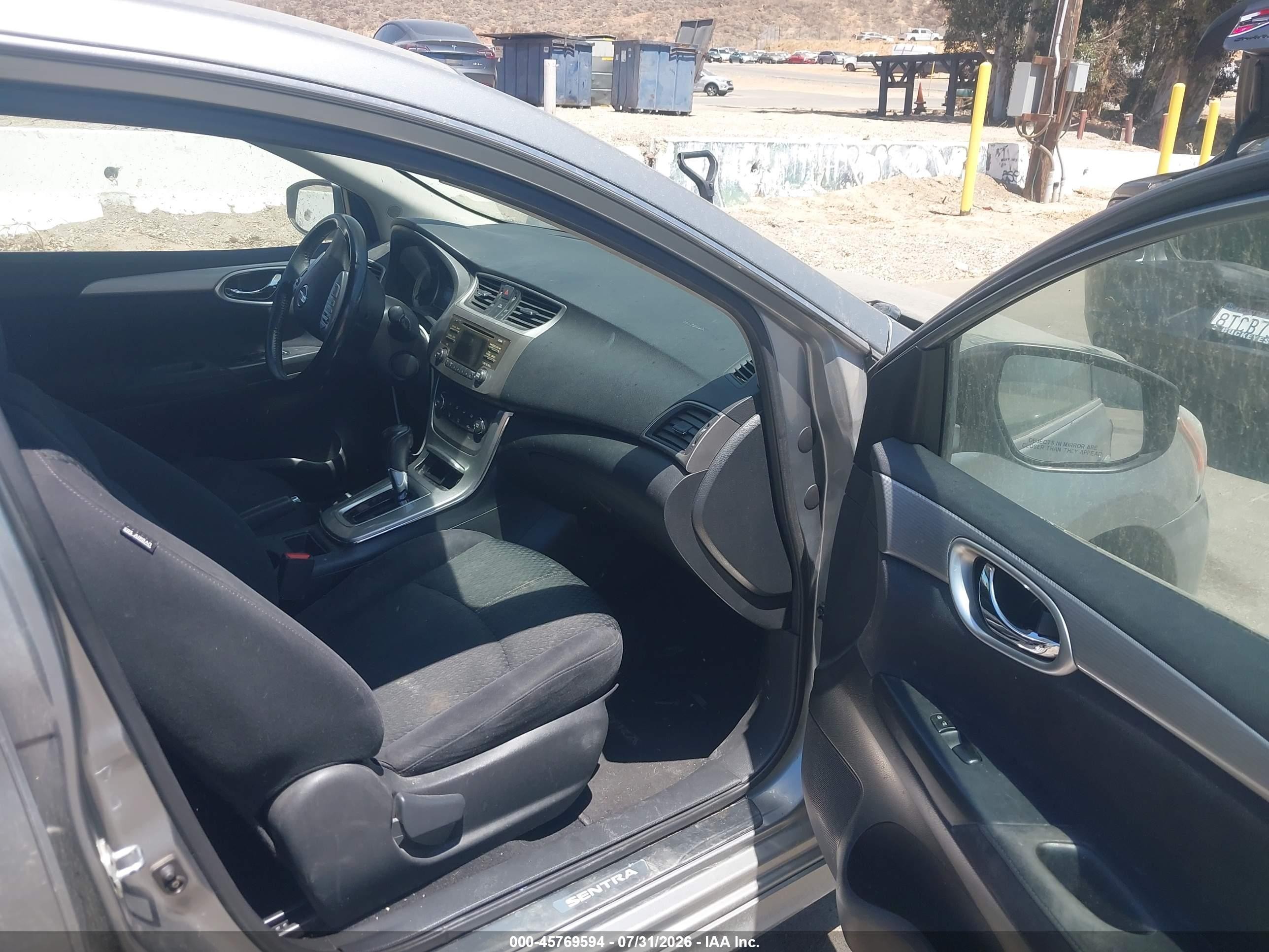 2013 Nissan Sentra Sr Серебряный vin: 3N1AB7APXDL659105