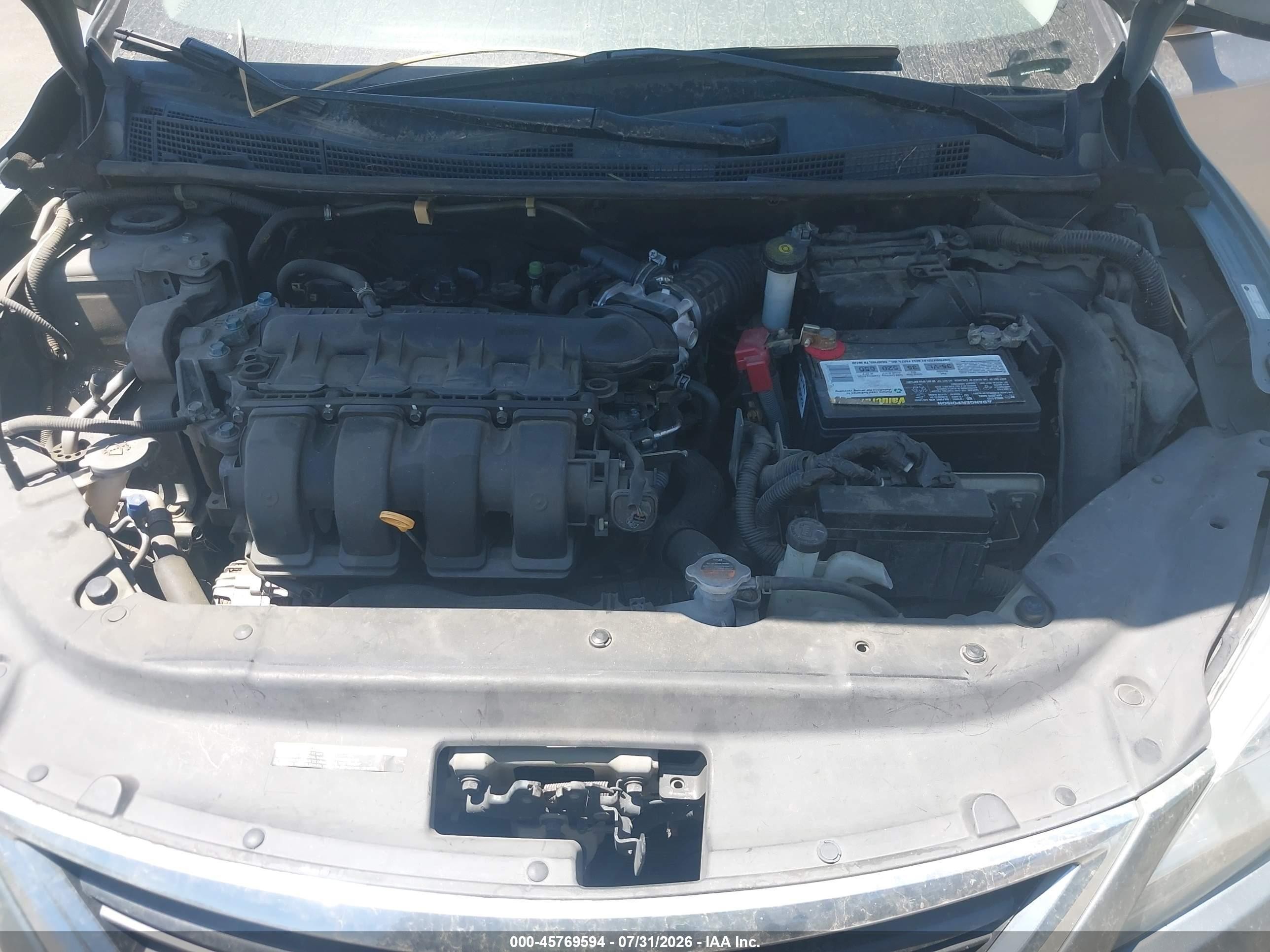 2013 Nissan Sentra Sr Серебряный vin: 3N1AB7APXDL659105