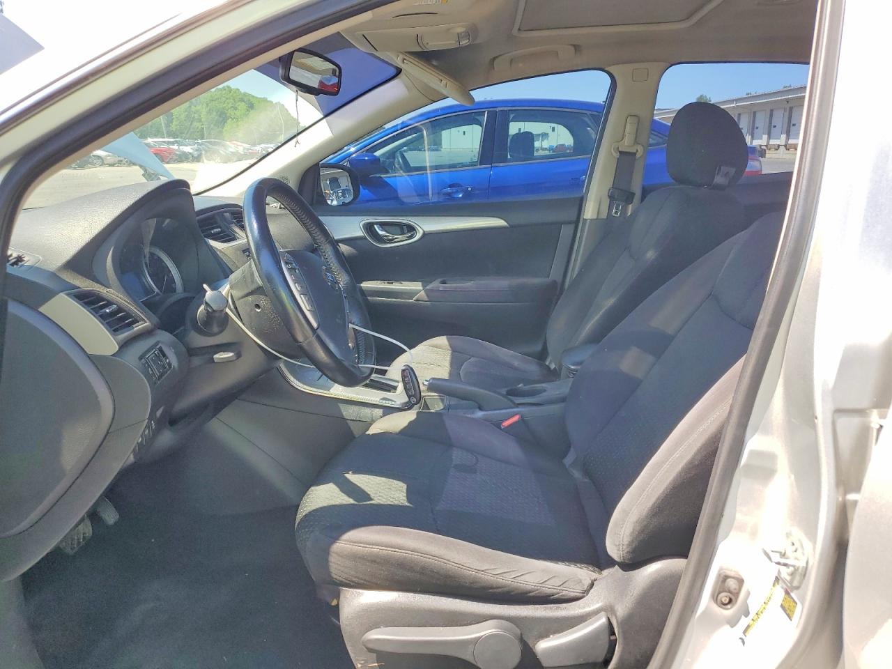 2013 Nissan Sentra Silver vin: 3N1AB7APXDL660044