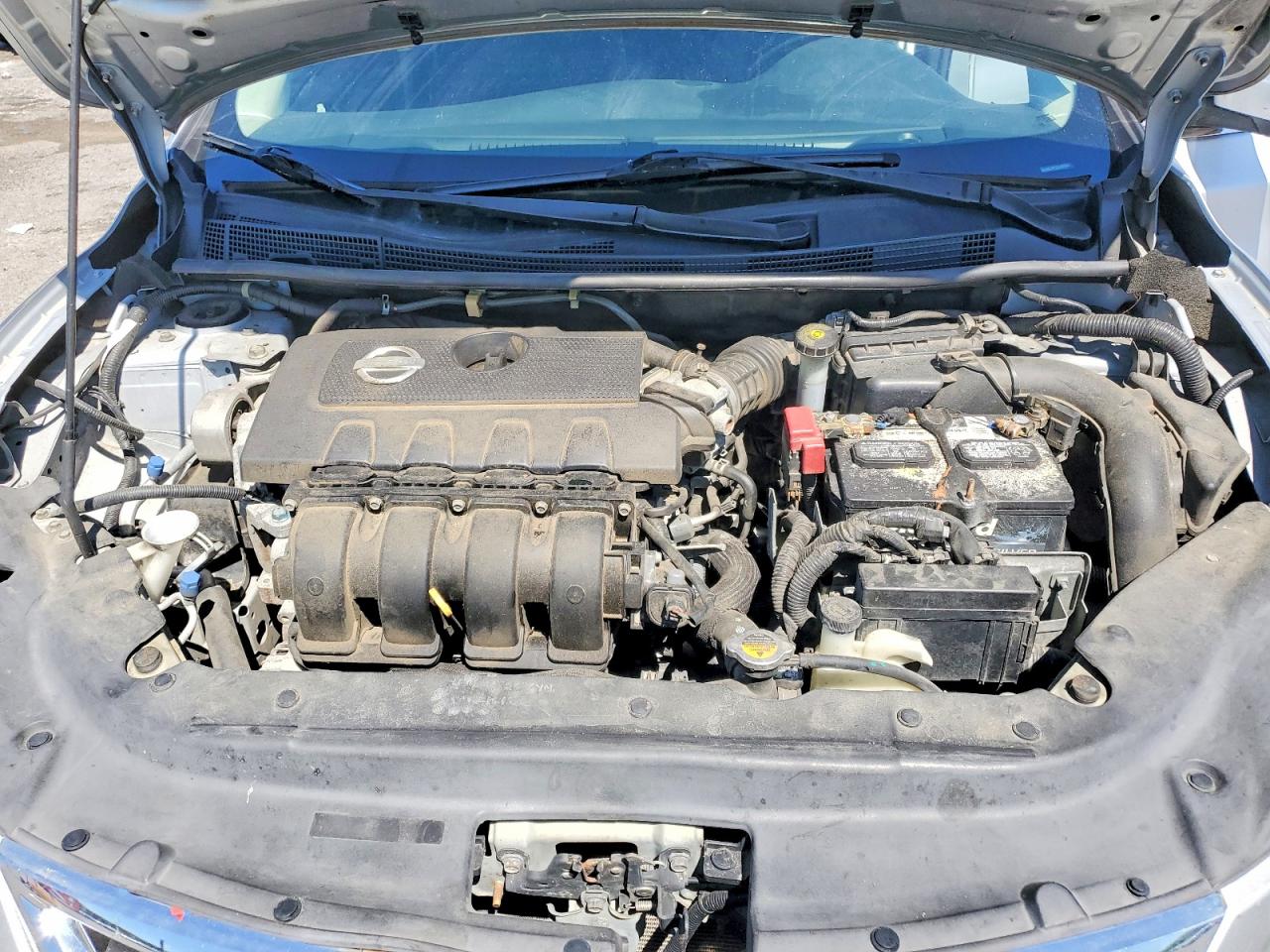 2013 Nissan Sentra Silver vin: 3N1AB7APXDL660044