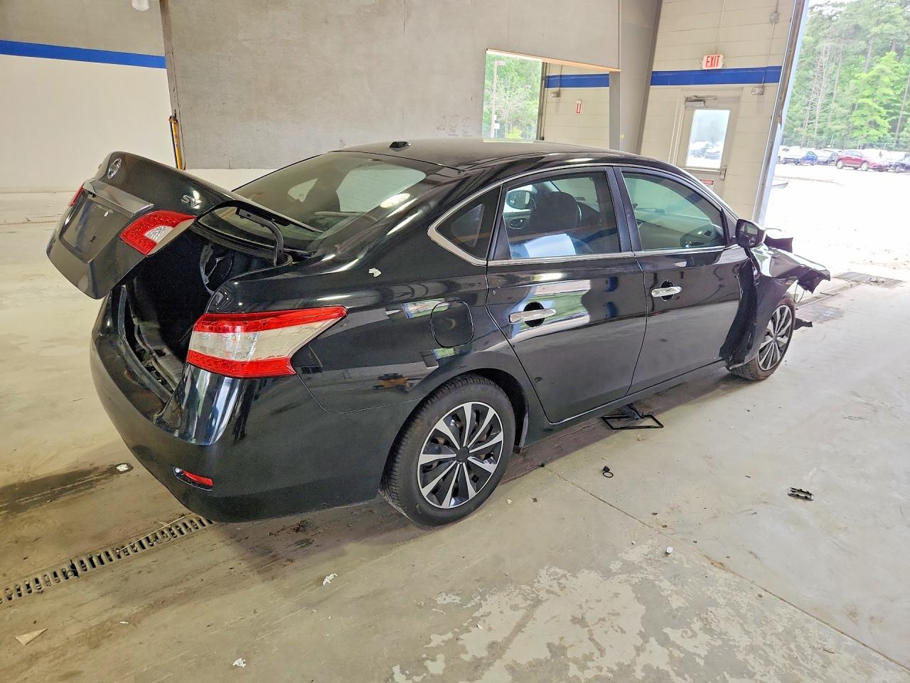 2013 Nissan Sentra 1.8 S/sv/sr/s Black vin: 3N1AB7APXDL661162