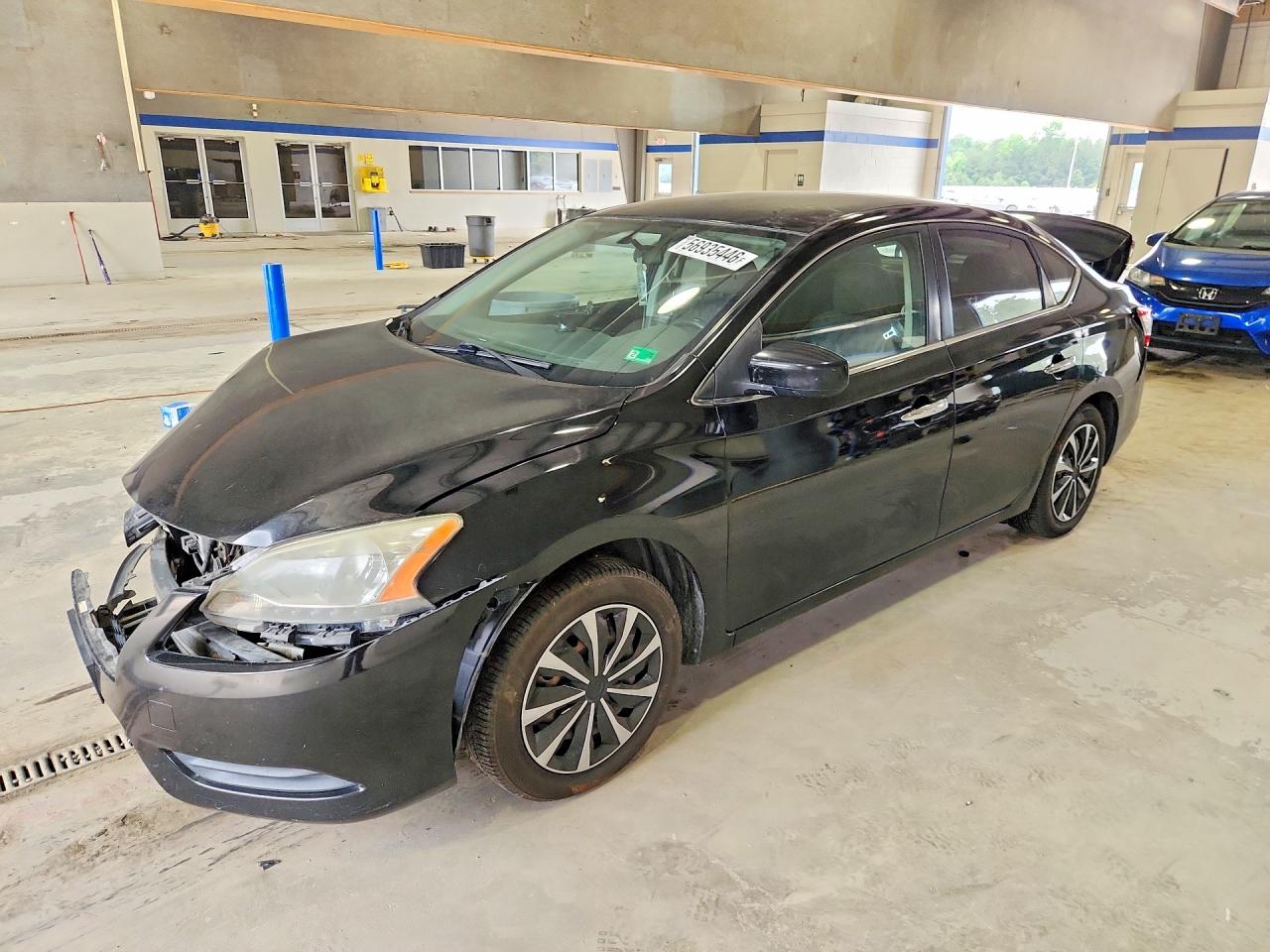 2013 Nissan Sentra 1.8 S/sv/sr/s Black vin: 3N1AB7APXDL661162