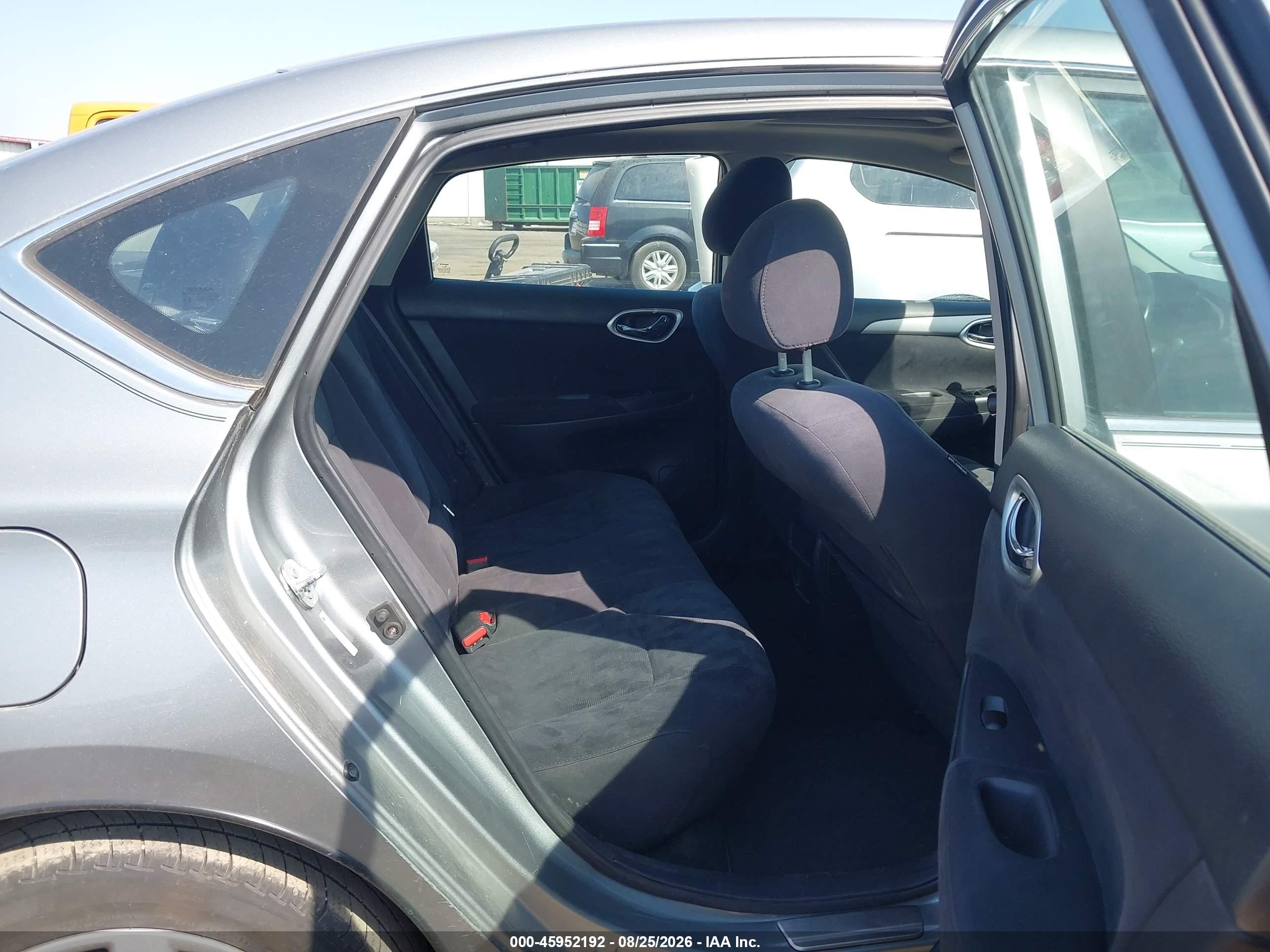 2013 Nissan Sentra Sv Silver vin: 3N1AB7APXDL665244