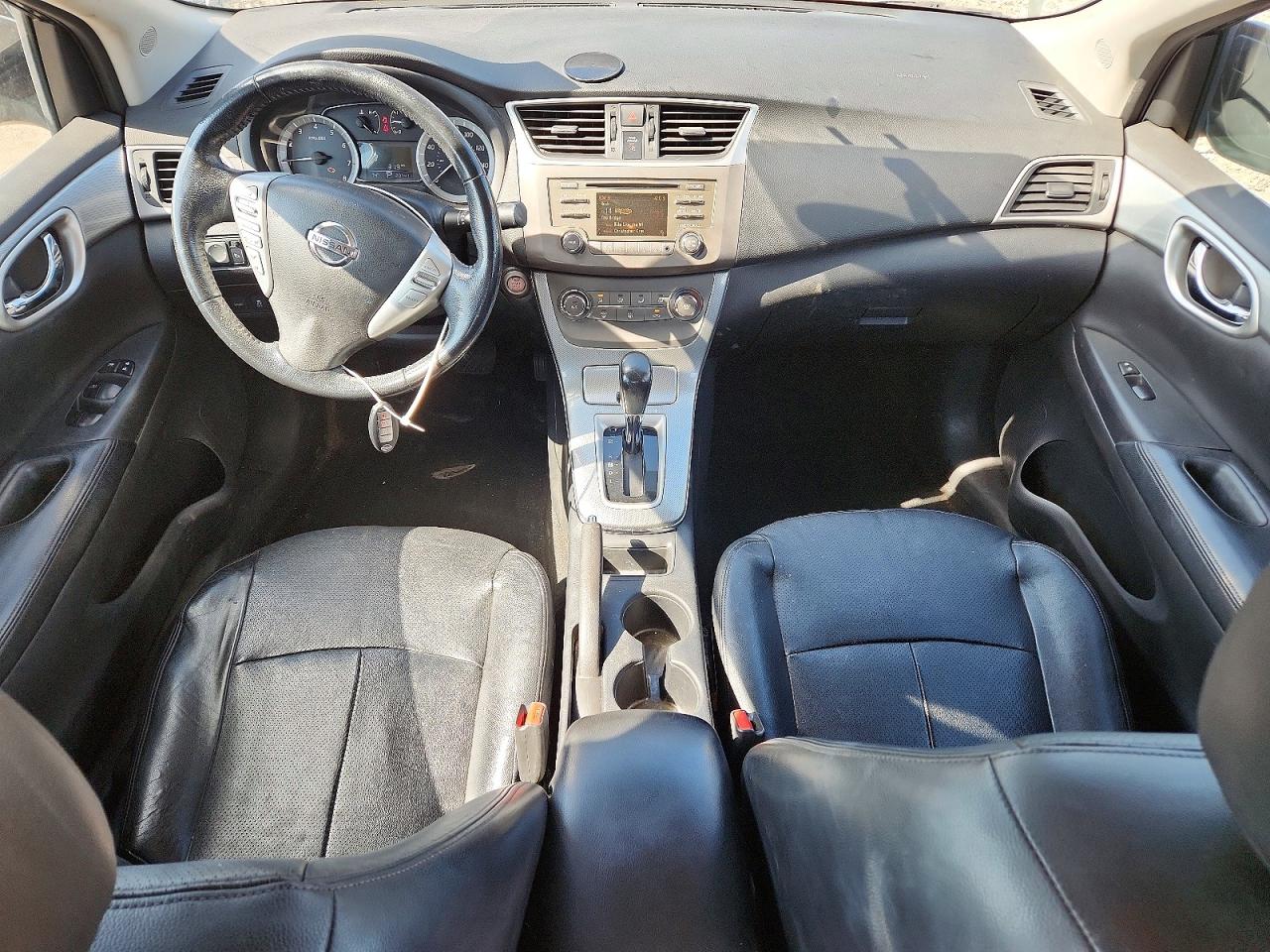 2013 Nissan Sentra S Black vin: 3N1AB7APXDL665793