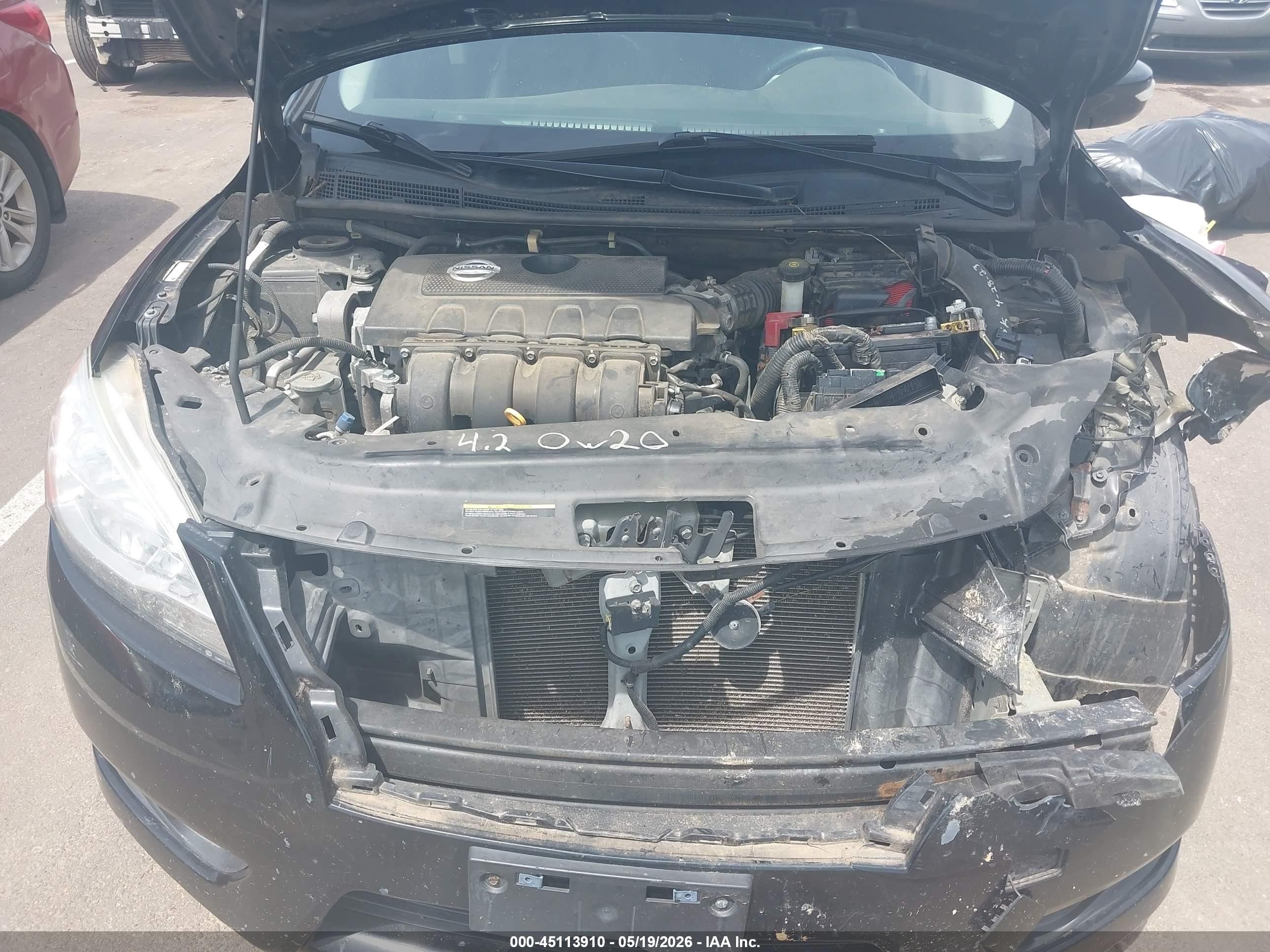 2013 Nissan Sentra Sl Black vin: 3N1AB7APXDL665907