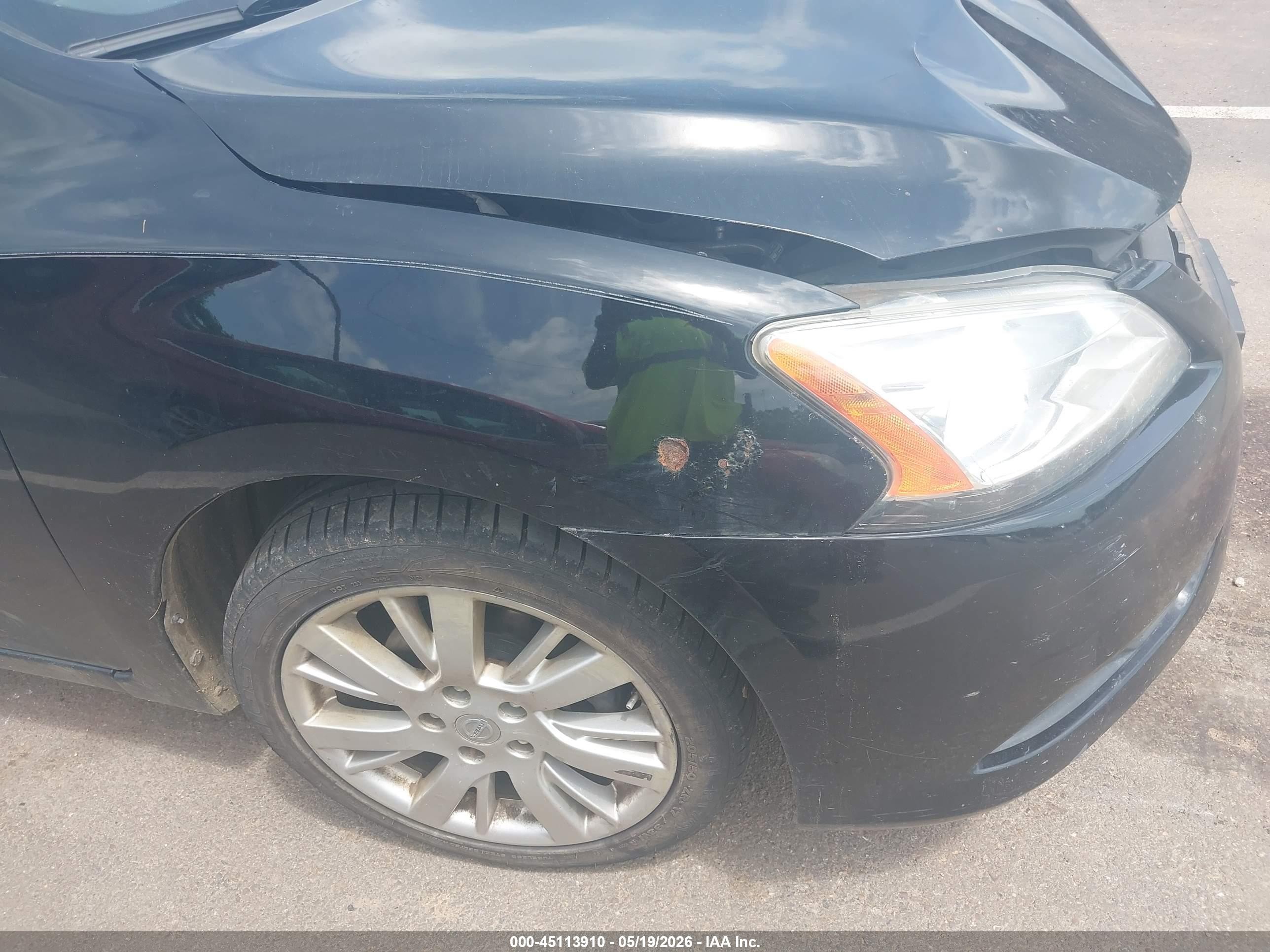2013 Nissan Sentra Sl Black vin: 3N1AB7APXDL665907