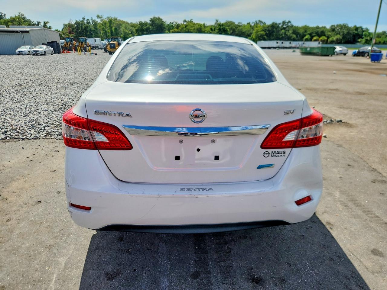 2013 Nissan Sentra S White vin: 3N1AB7APXDL689348