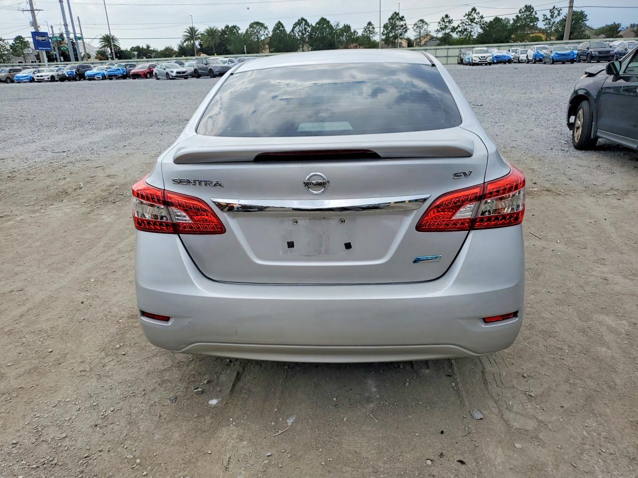 2013 Nissan Sentra S Silver vin: 3N1AB7APXDL691066