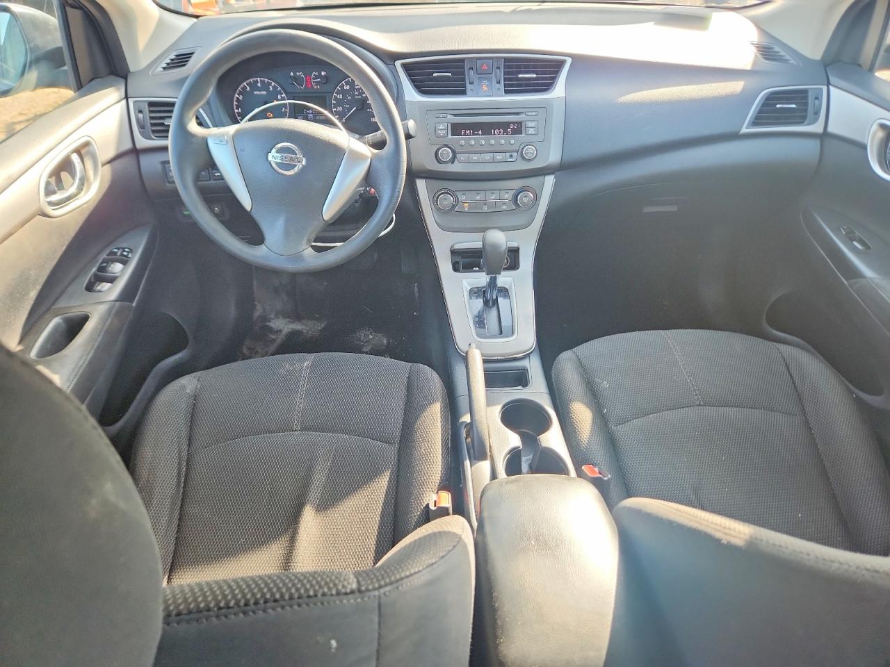 2013 Nissan Sentra S Blue vin: 3N1AB7APXDL693366