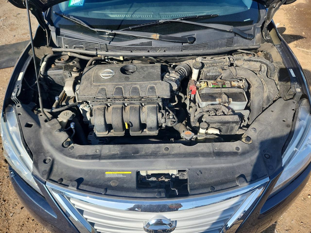 2013 Nissan Sentra S Blue vin: 3N1AB7APXDL693366