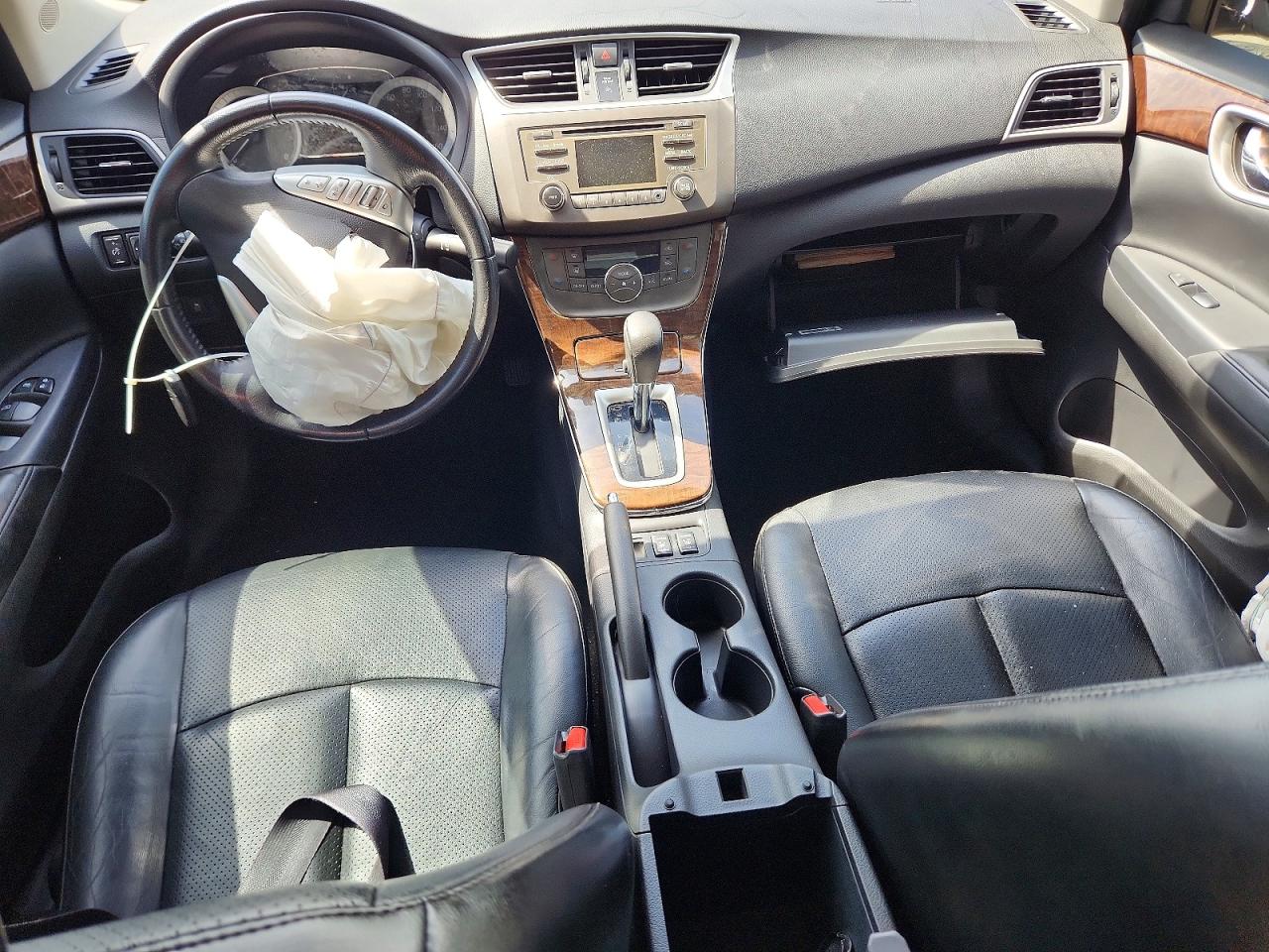 2013 Nissan Sentra S/sv/sr/sl Silver vin: 3N1AB7APXDL694128