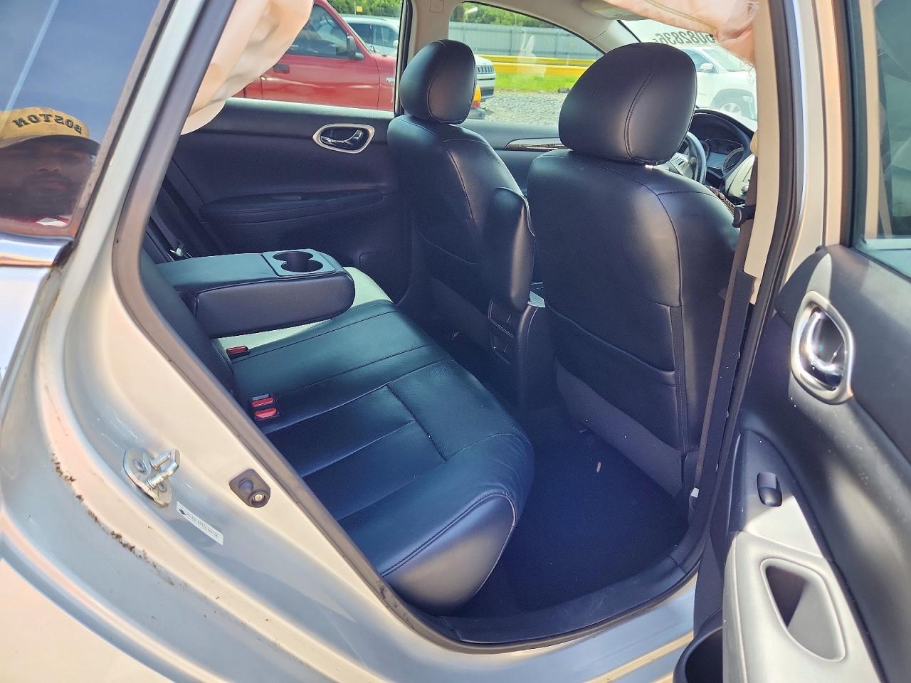 2013 Nissan Sentra S/sv/sr/sl Silver vin: 3N1AB7APXDL694128