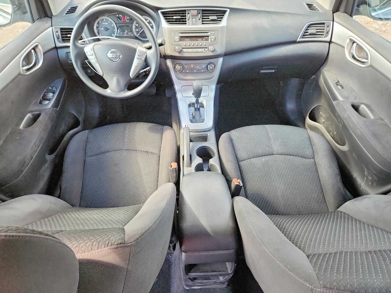 2013 Nissan Sentra S Silver vin: 3N1AB7APXDL701787
