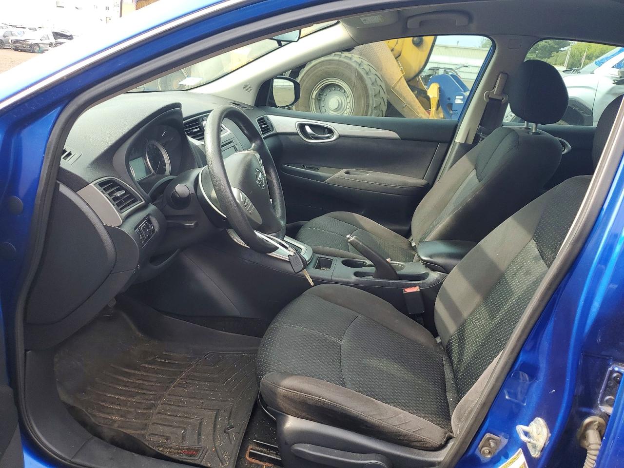 2013 Nissan Sentra S Blue vin: 3N1AB7APXDL703491