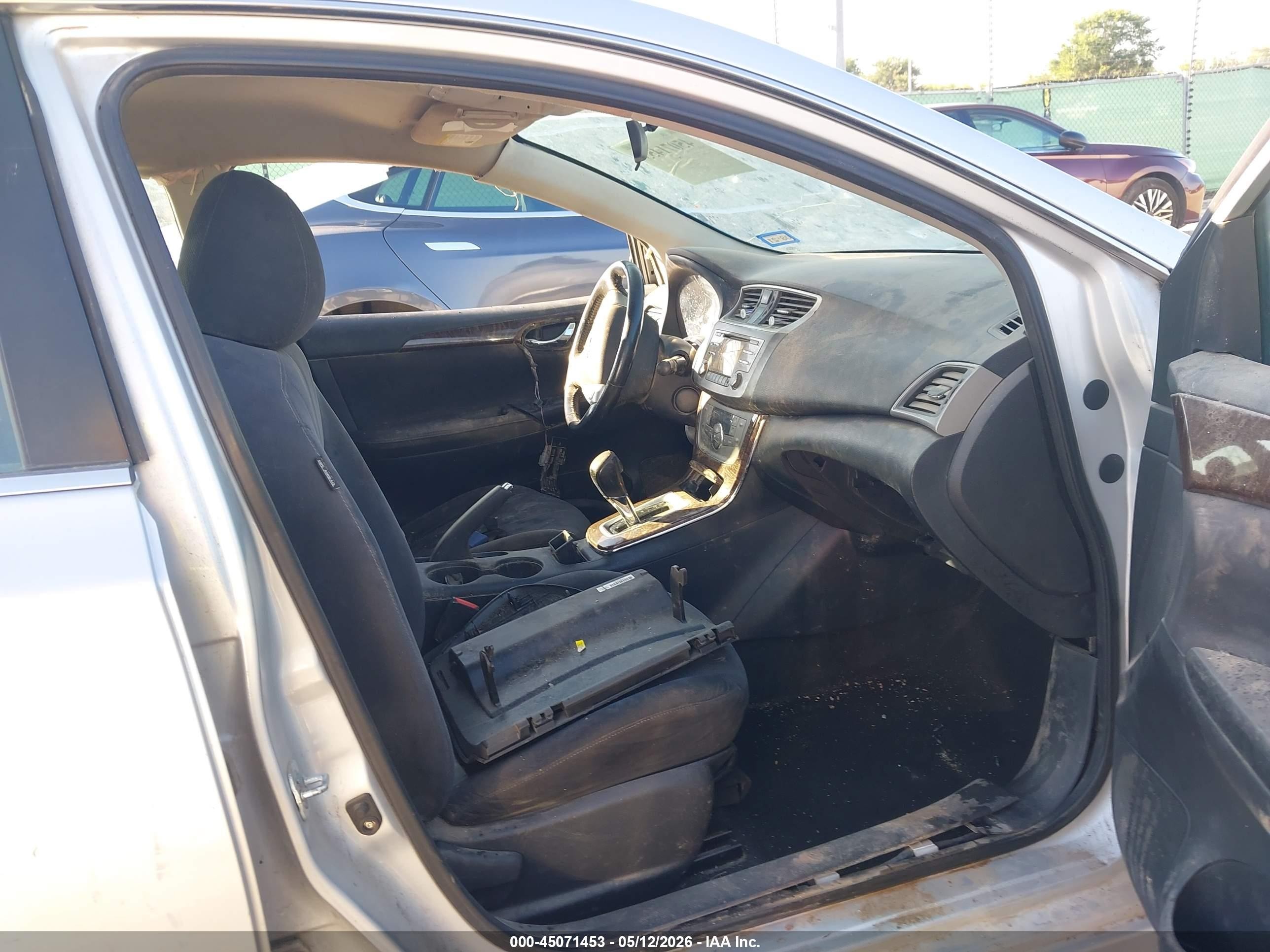 2013 Nissan Sentra Sl Серебряный vin: 3N1AB7APXDL711168