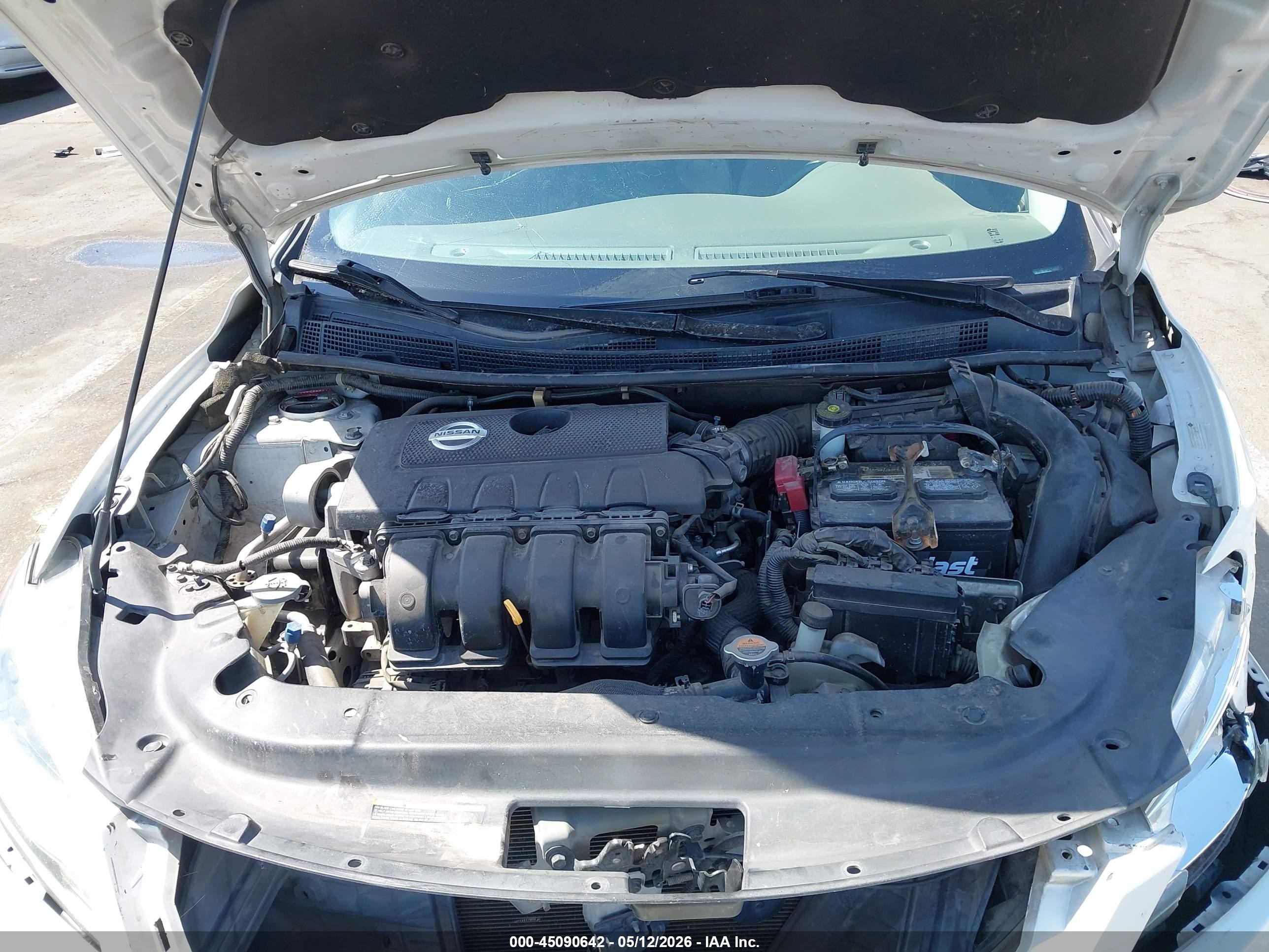 2013 Nissan Sentra Sl White vin: 3N1AB7APXDL714359