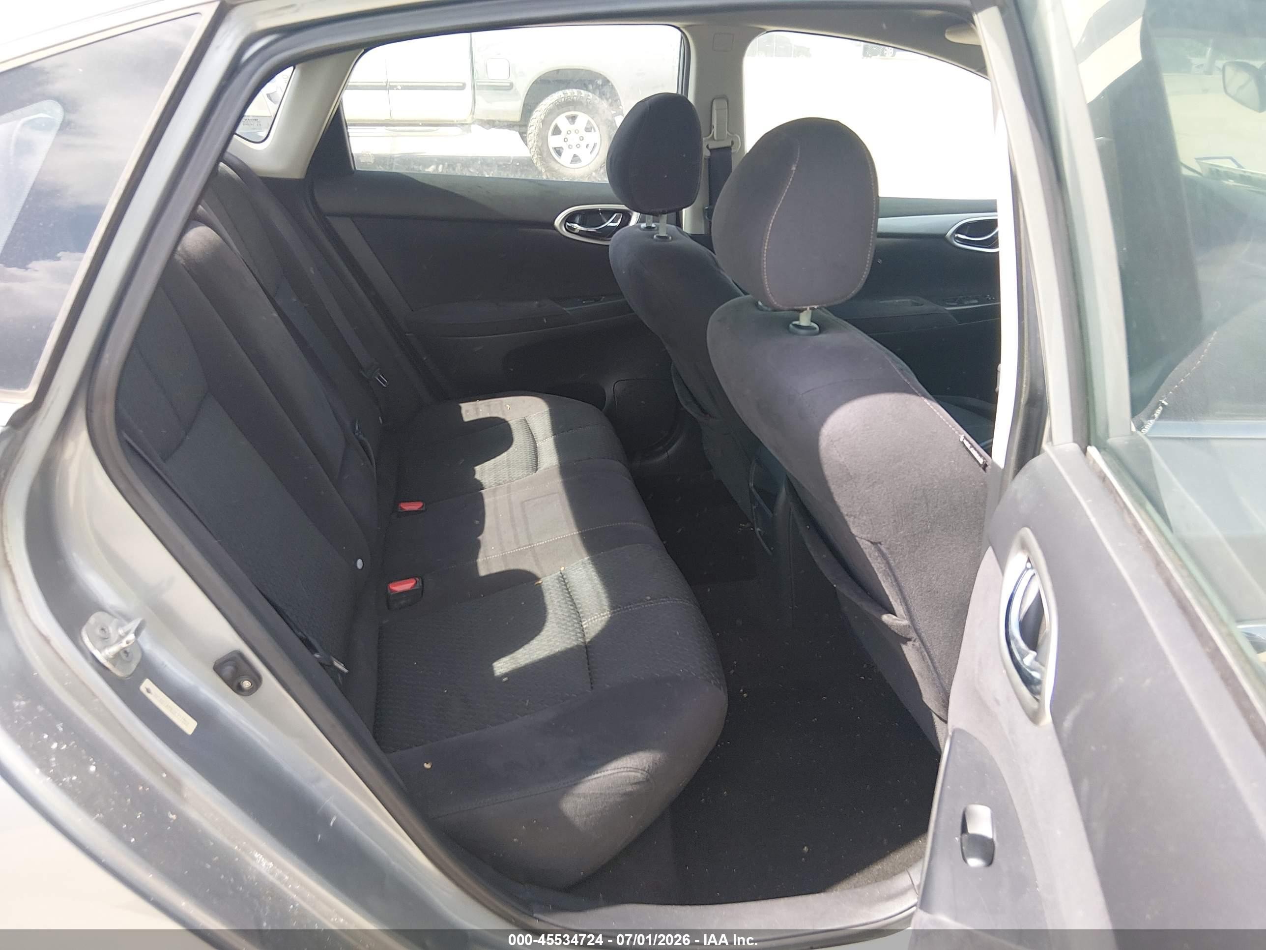 2013 Nissan Sentra Sr Gray vin: 3N1AB7APXDL717553