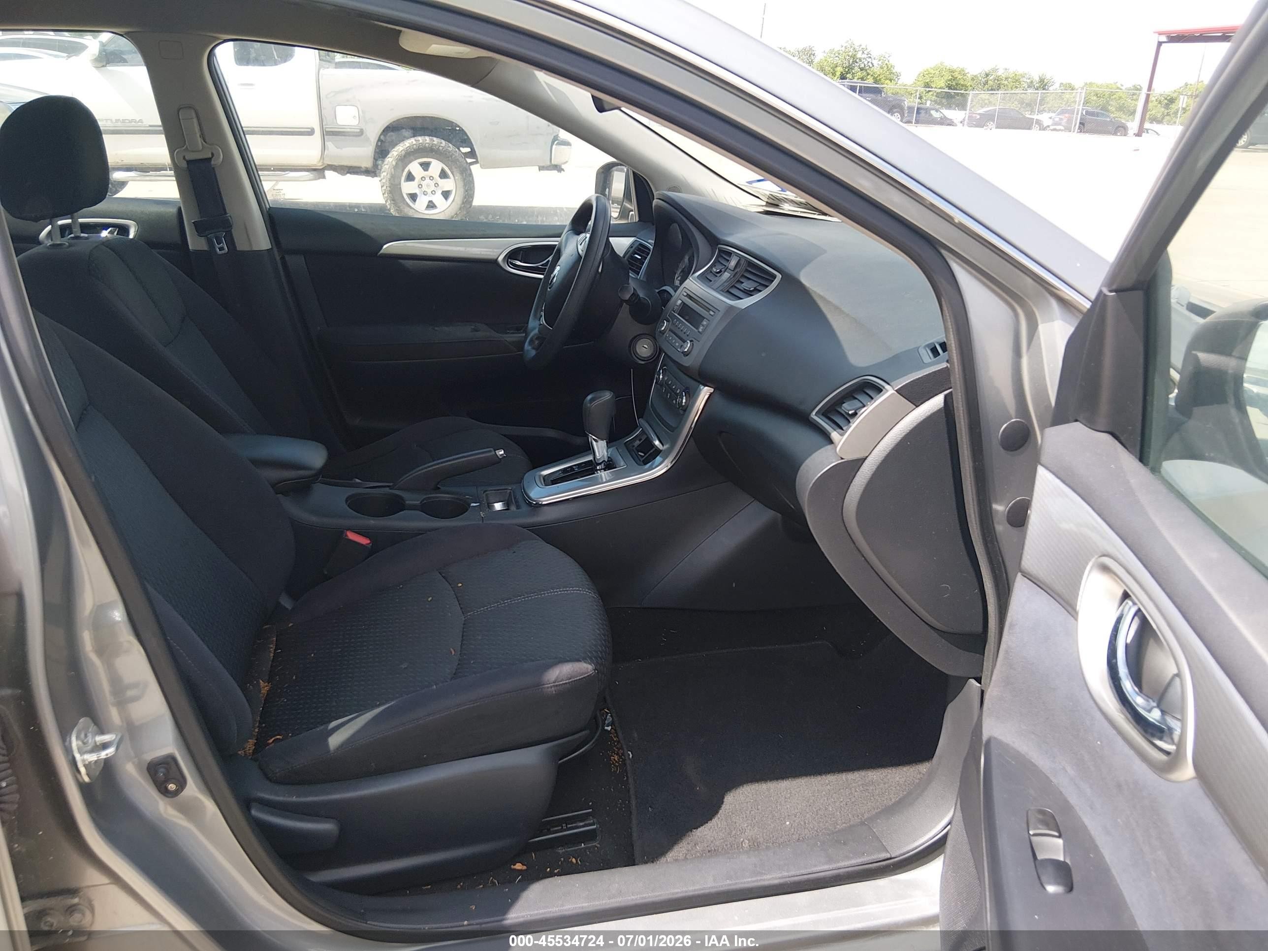 2013 Nissan Sentra Sr Gray vin: 3N1AB7APXDL717553
