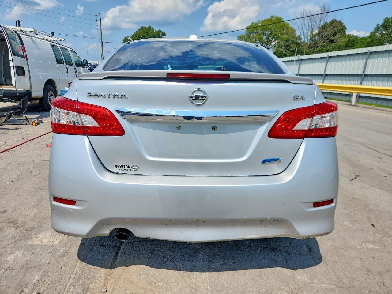 2013 Nissan Sentra S Серебряный vin: 3N1AB7APXDL719979