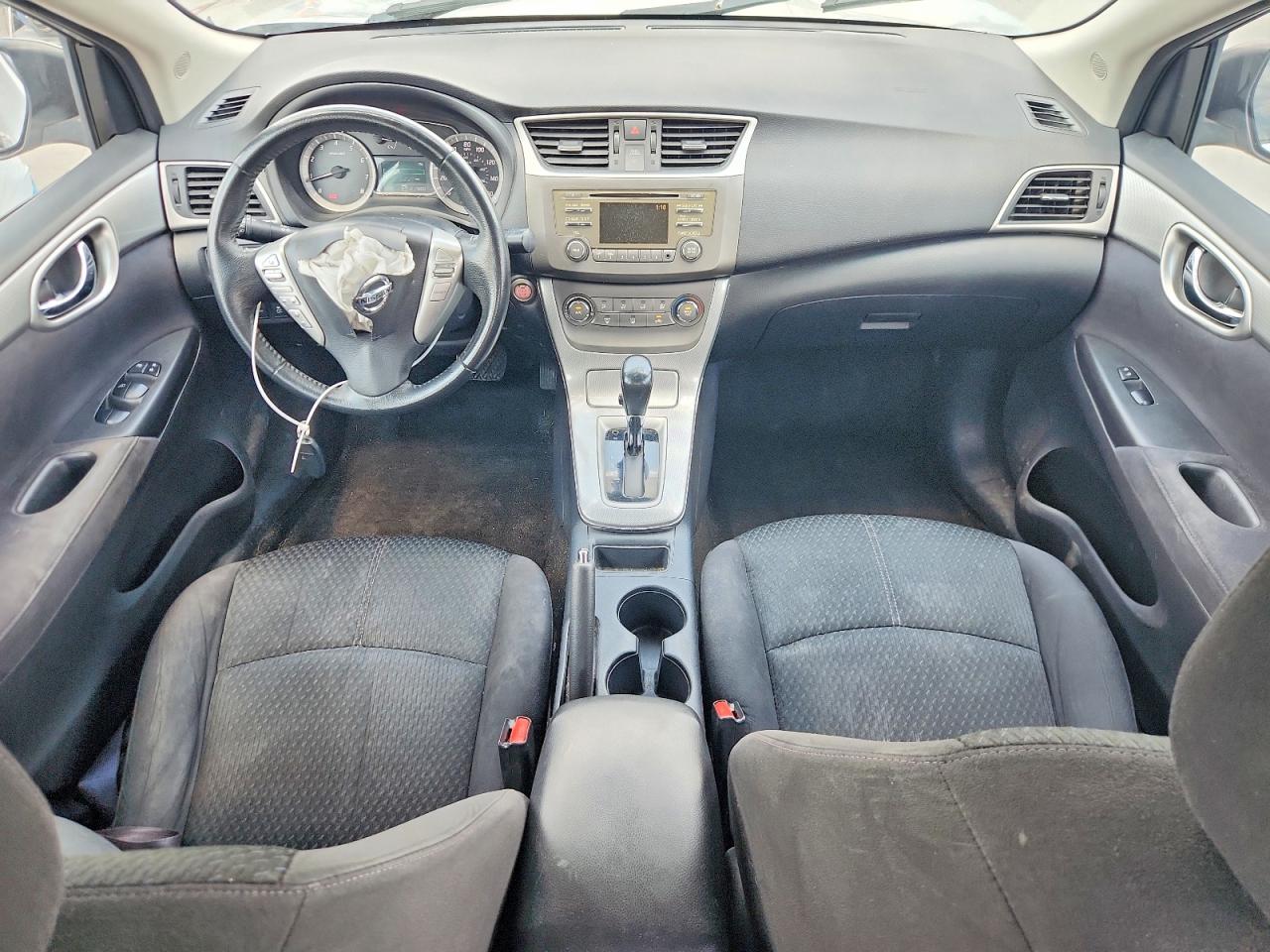 2013 Nissan Sentra S Серебряный vin: 3N1AB7APXDL719979