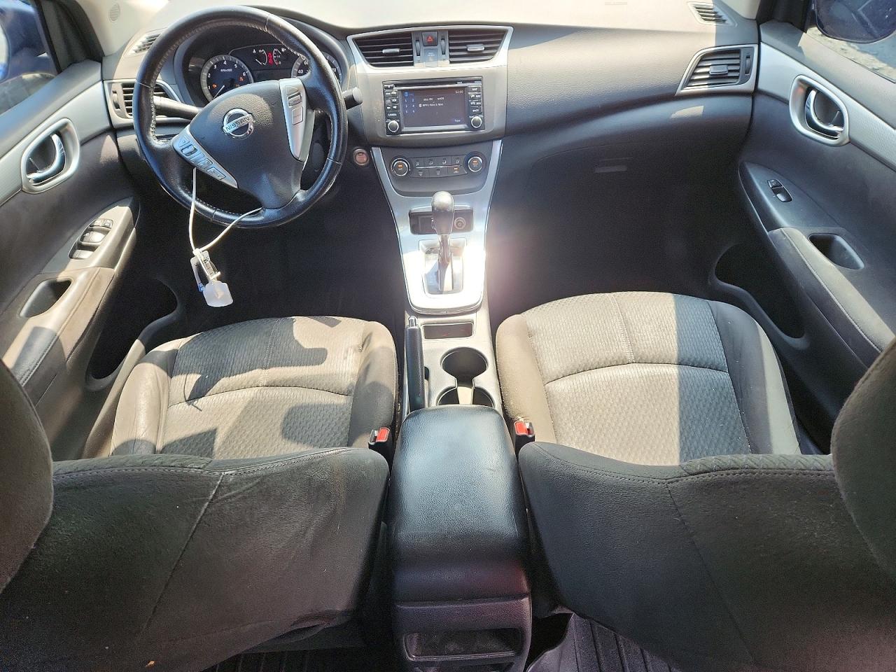 2013 Nissan Sentra S Blue vin: 3N1AB7APXDL721859