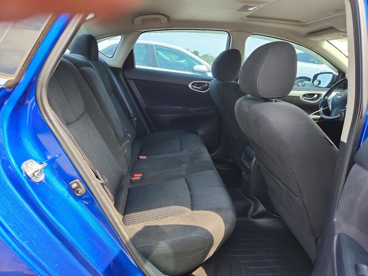 2013 Nissan Sentra S Blue vin: 3N1AB7APXDL721859