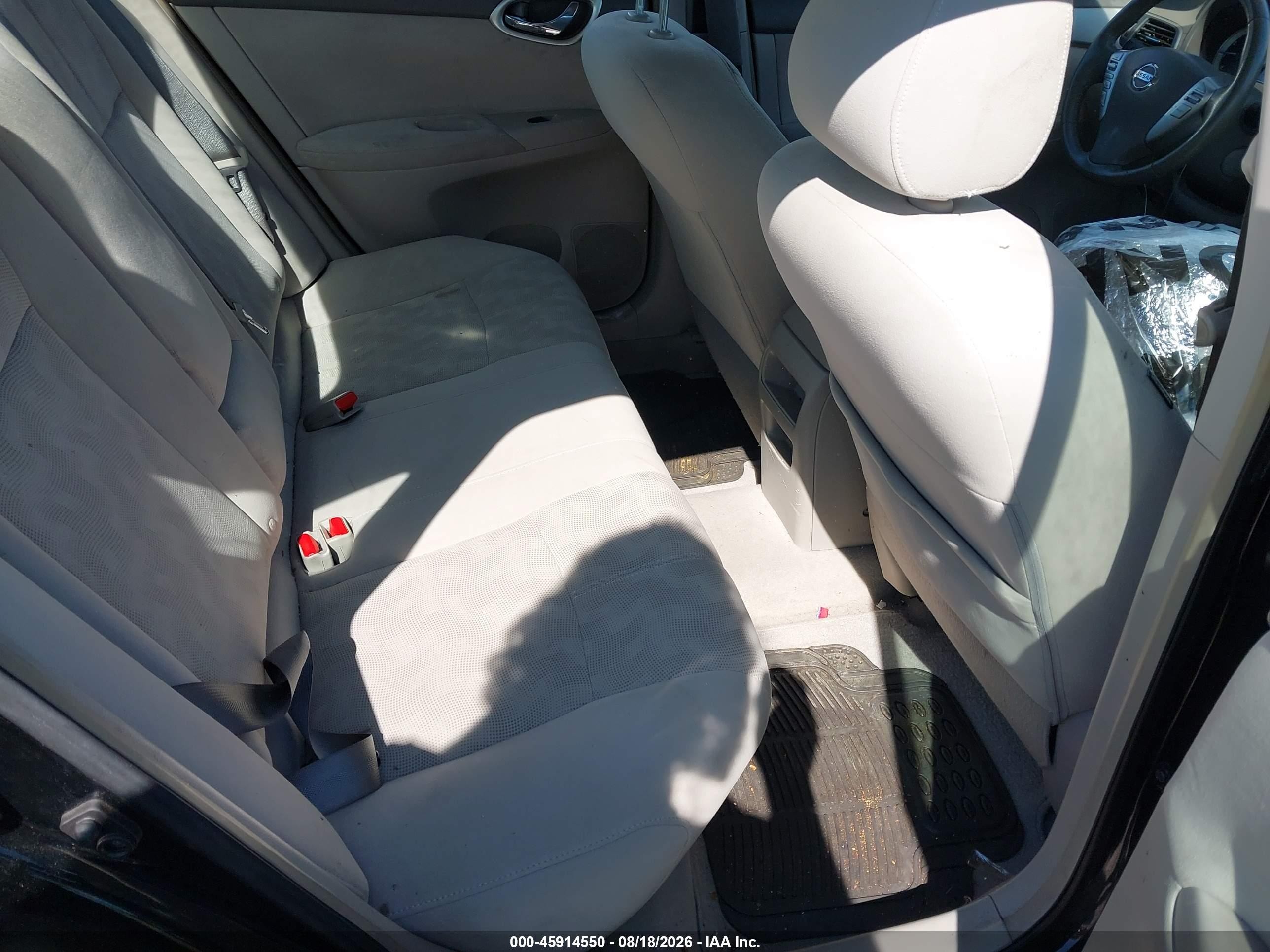 2013 Nissan Sentra Sv Black vin: 3N1AB7APXDL741142
