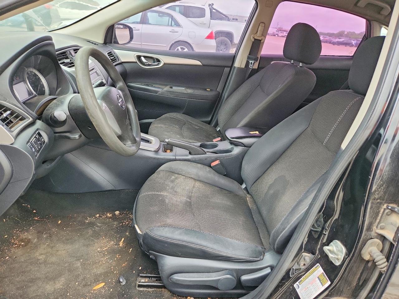 2013 Nissan Sentra S Black vin: 3N1AB7APXDL746650