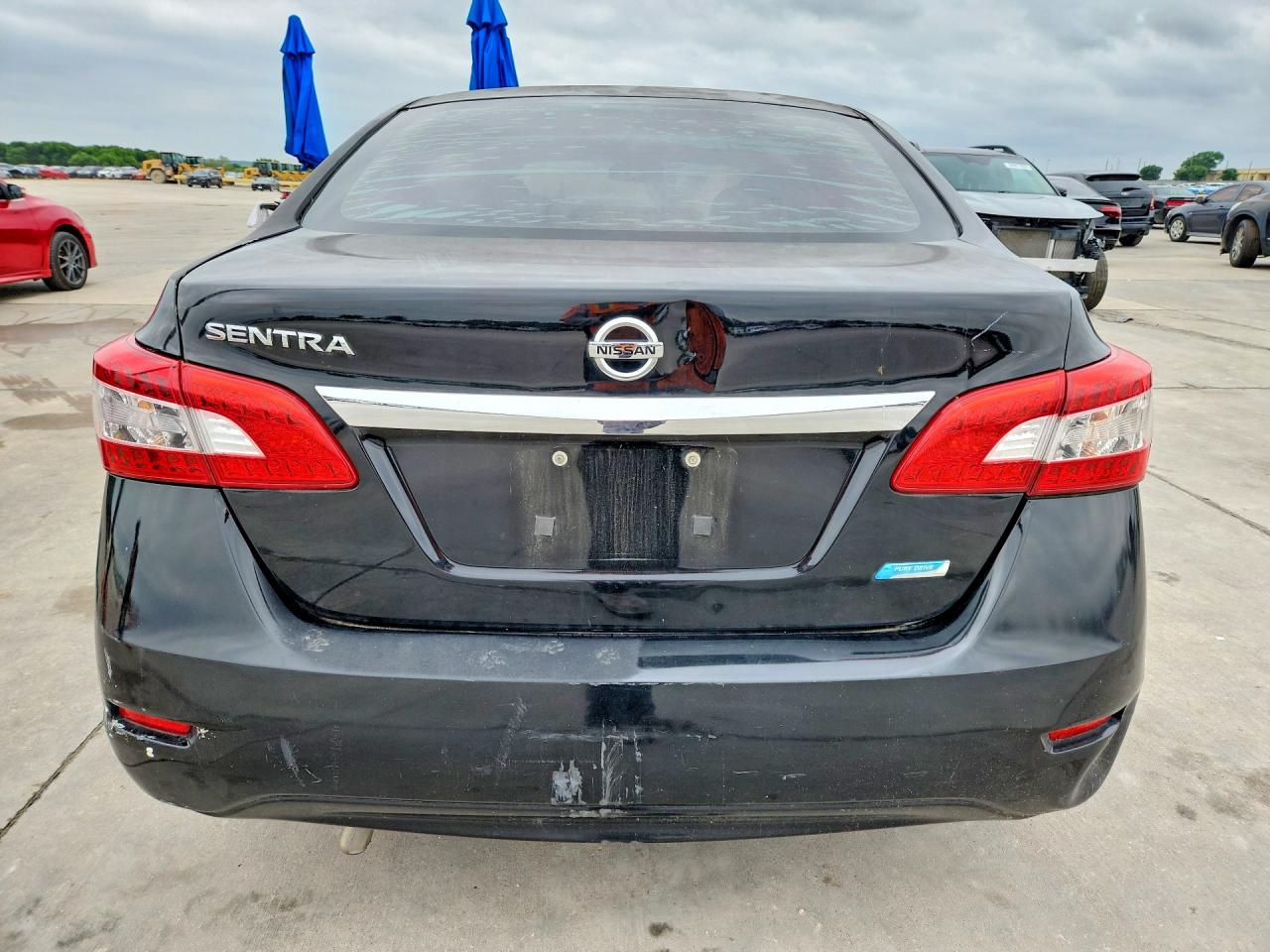 2013 Nissan Sentra S Black vin: 3N1AB7APXDL746650