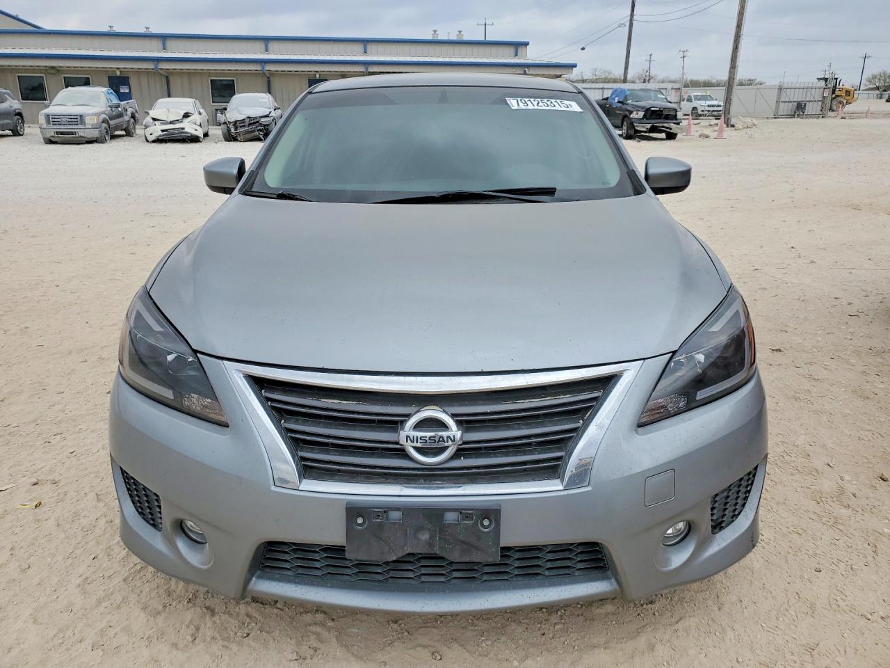 2013 Nissan Sentra S/sv/sr/sl Silver vin: 3N1AB7APXDL747233