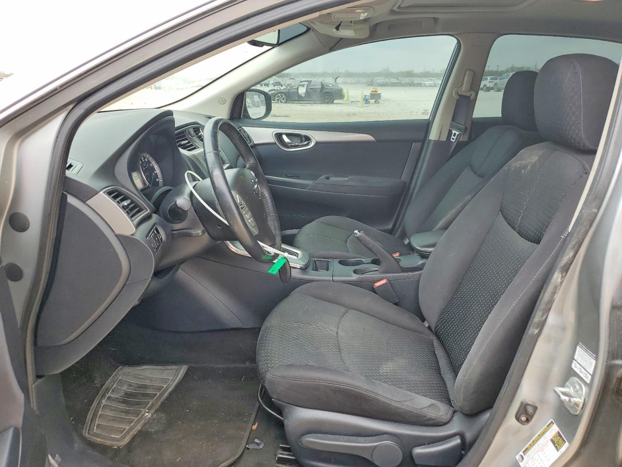 2013 Nissan Sentra S/sv/sr/sl Silver vin: 3N1AB7APXDL747233