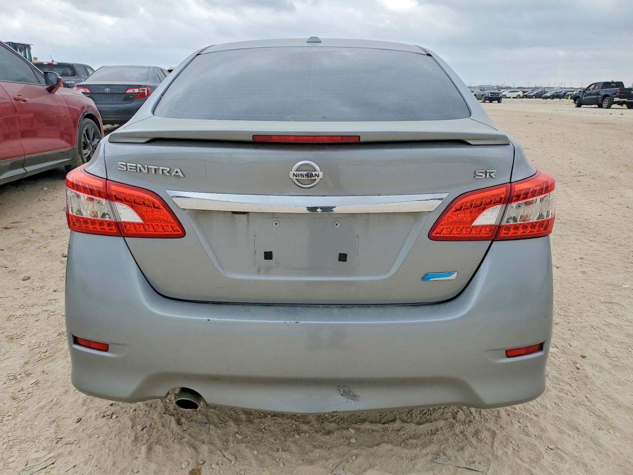 2013 Nissan Sentra S/sv/sr/sl Silver vin: 3N1AB7APXDL747233