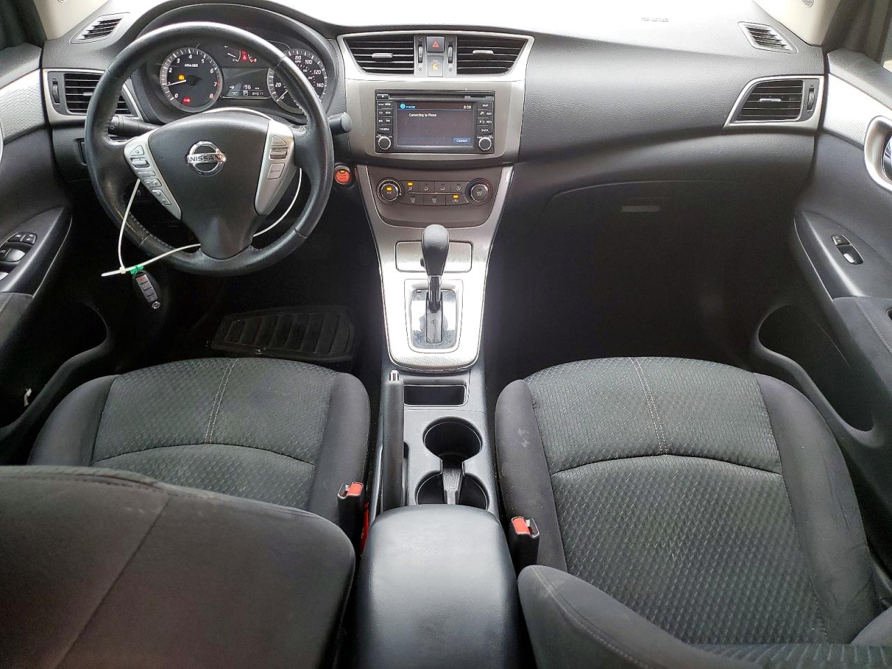 2013 Nissan Sentra S/sv/sr/sl Silver vin: 3N1AB7APXDL747233