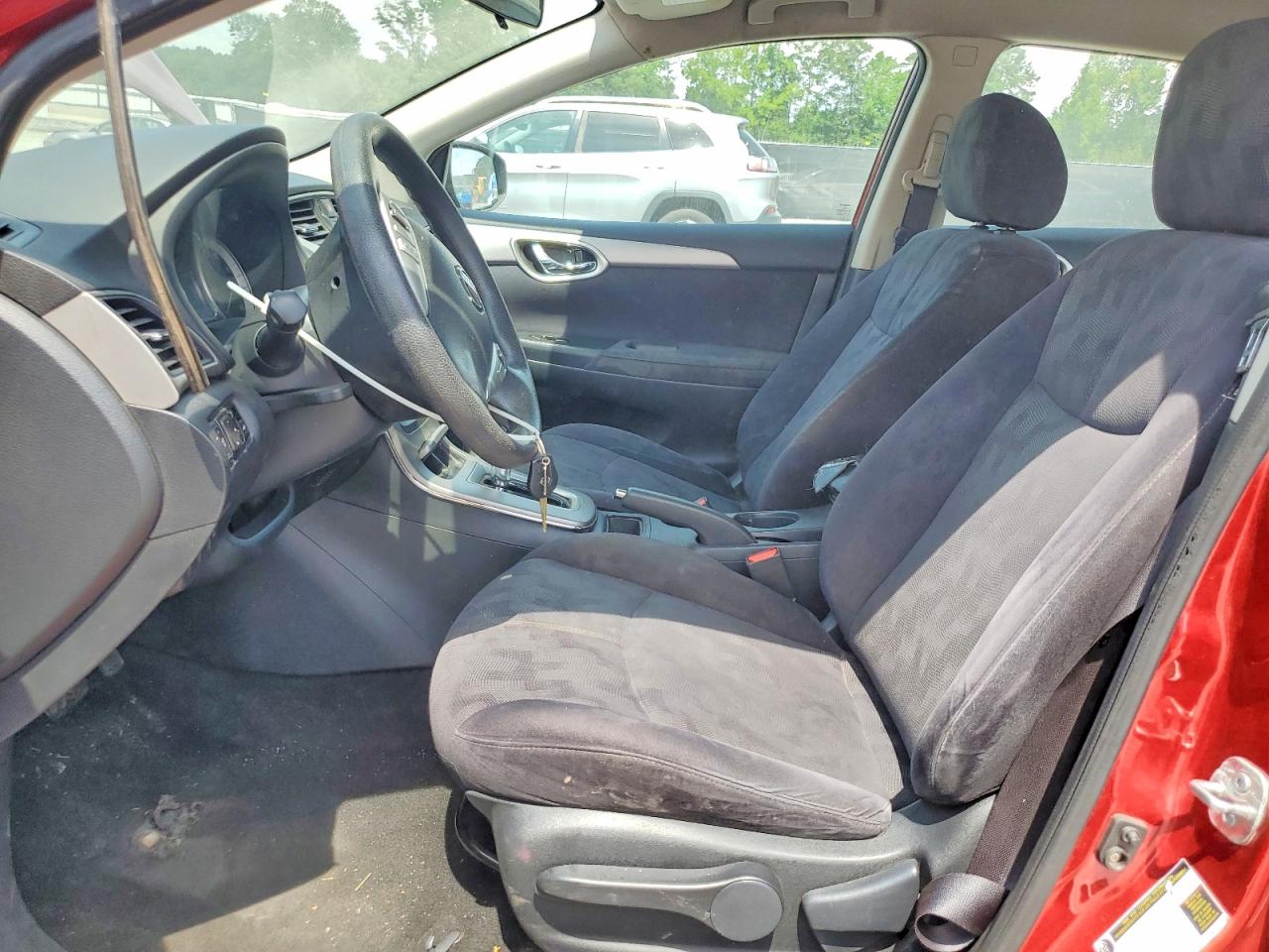 2013 Nissan Sentra S Burgundy vin: 3N1AB7APXDL754215