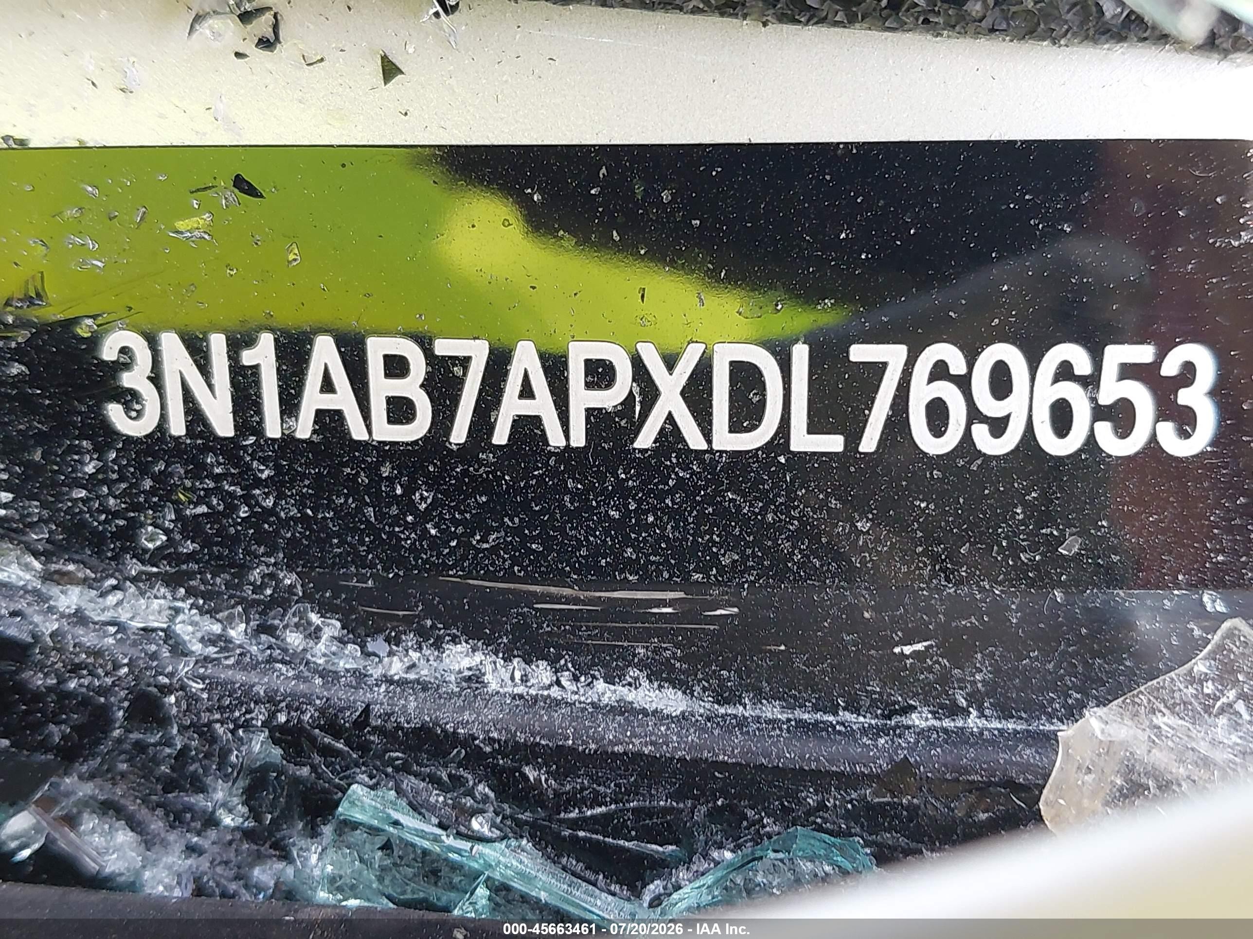 2013 Nissan Sentra Sv Белый vin: 3N1AB7APXDL769653
