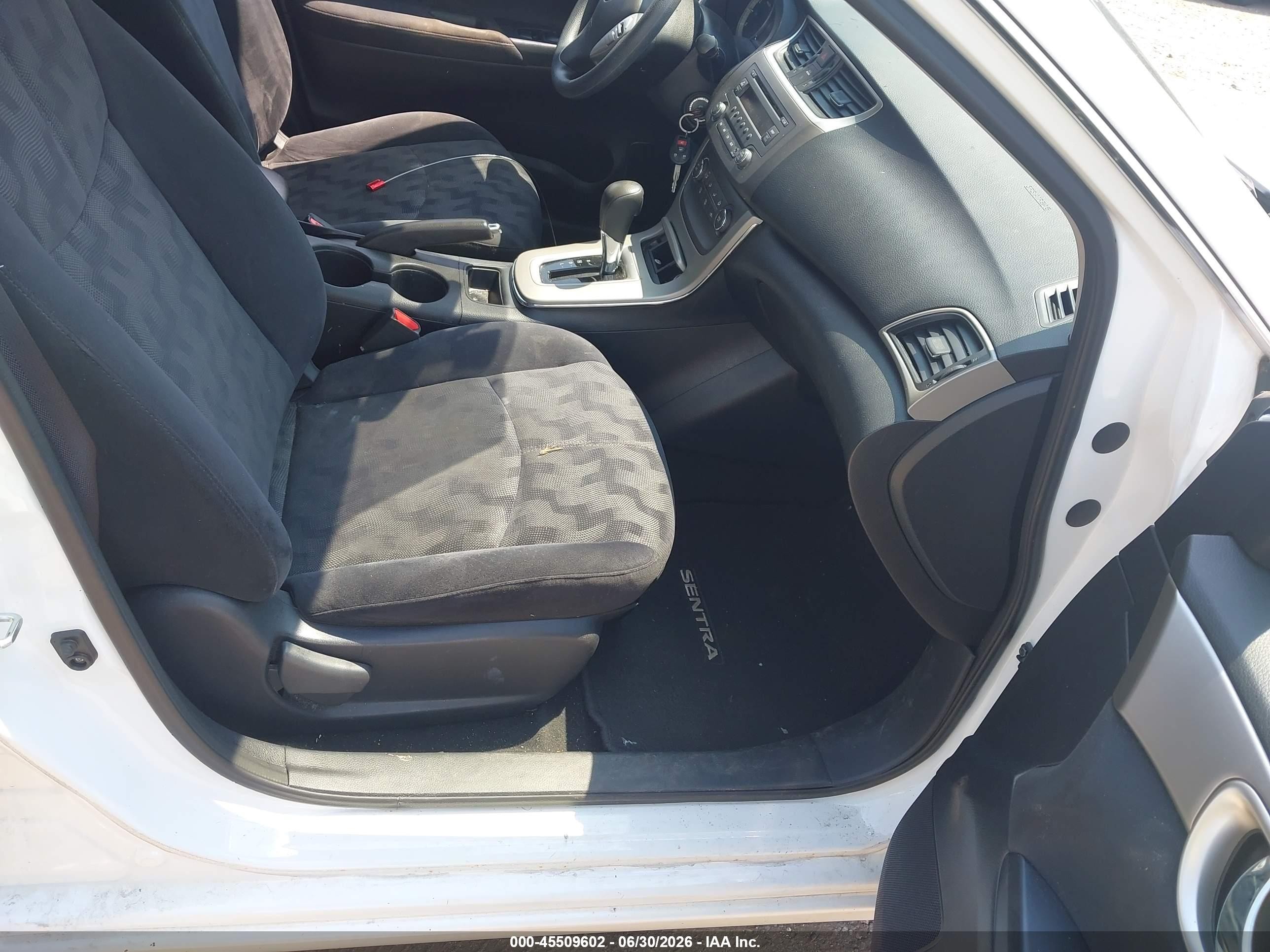 2013 Nissan Sentra Fe+ Sv White vin: 3N1AB7APXDL776764
