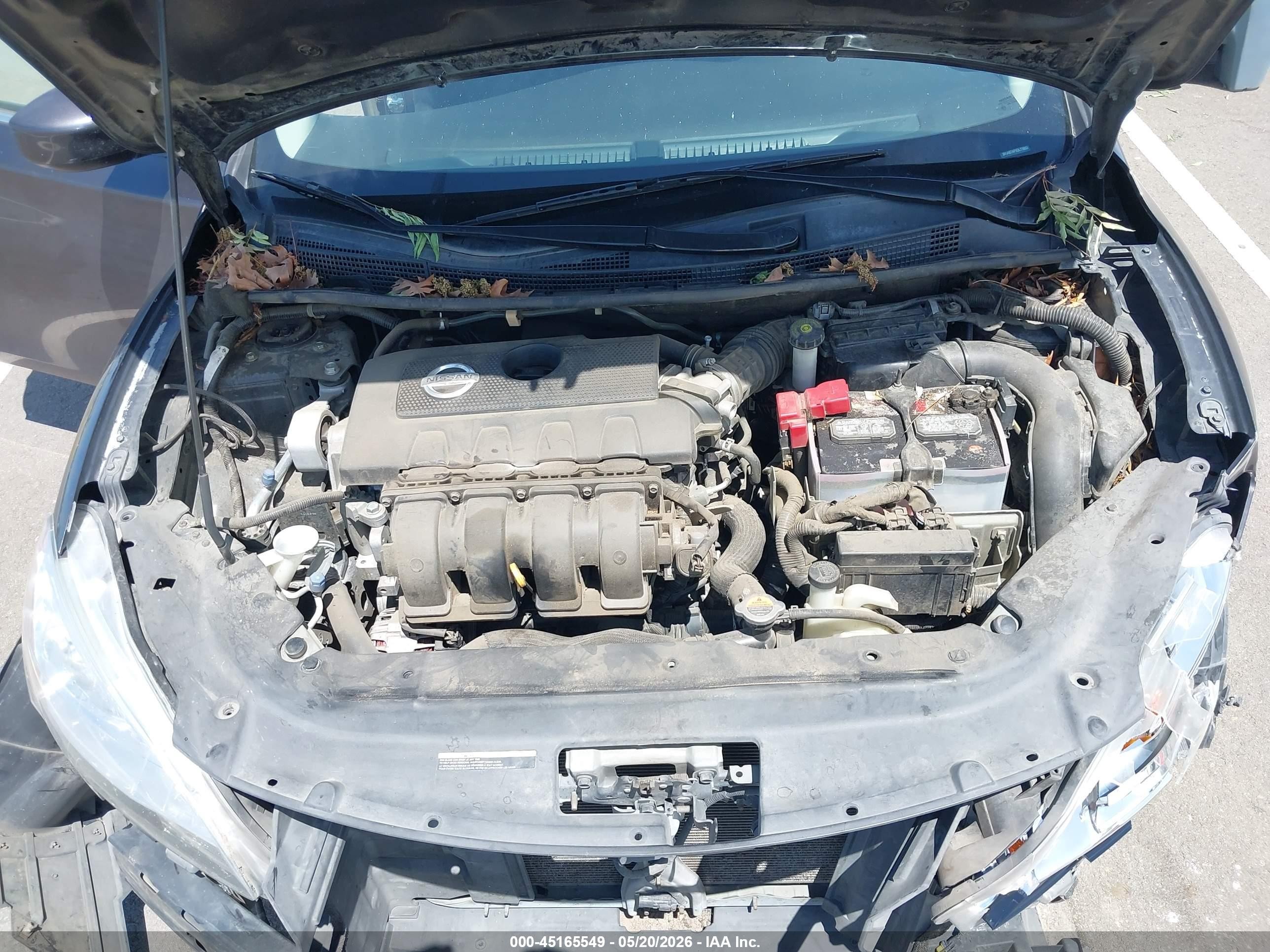 2013 Nissan Sentra Sv Gray vin: 3N1AB7APXDL778658
