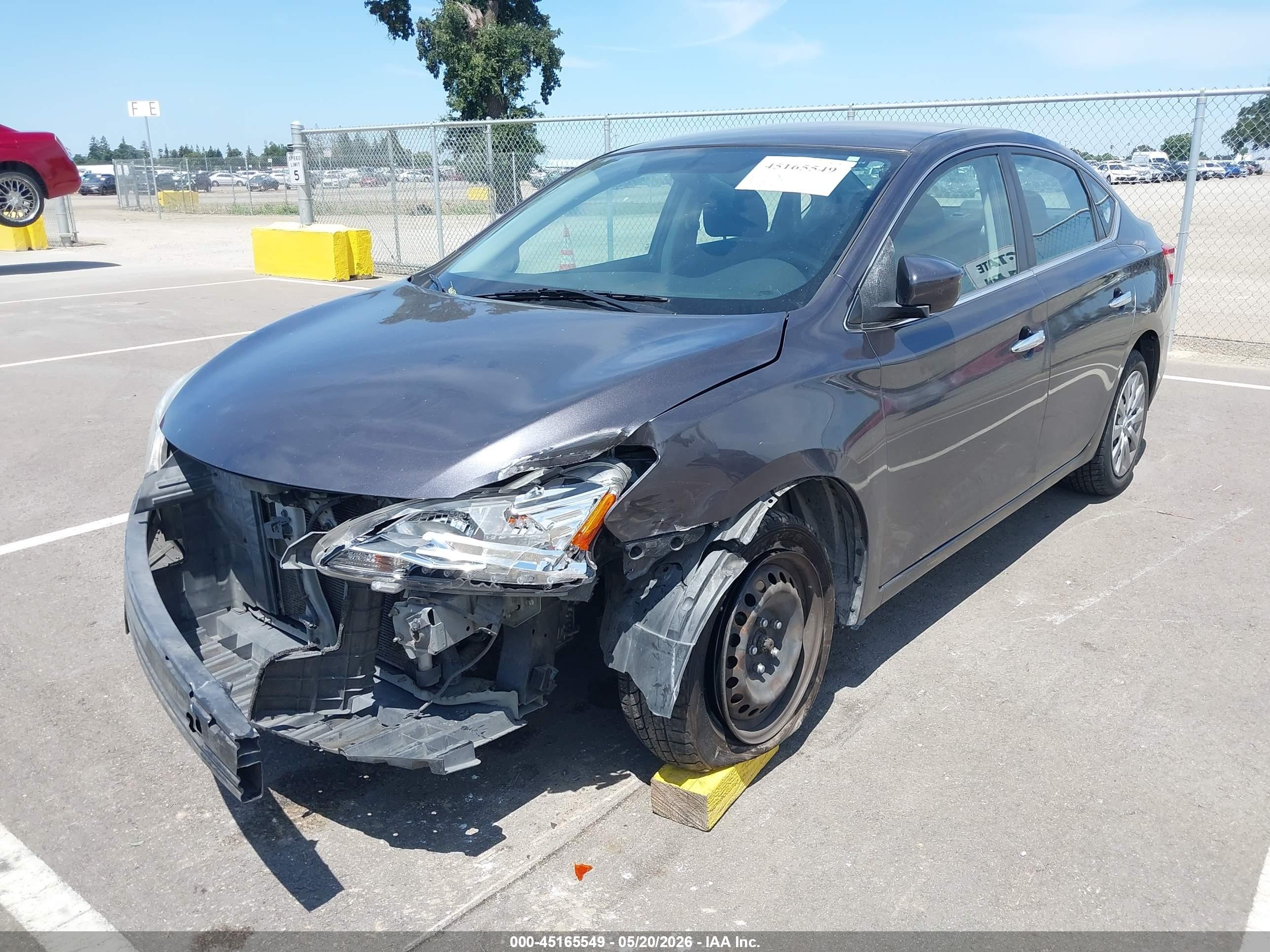 2013 Nissan Sentra Sv Gray vin: 3N1AB7APXDL778658